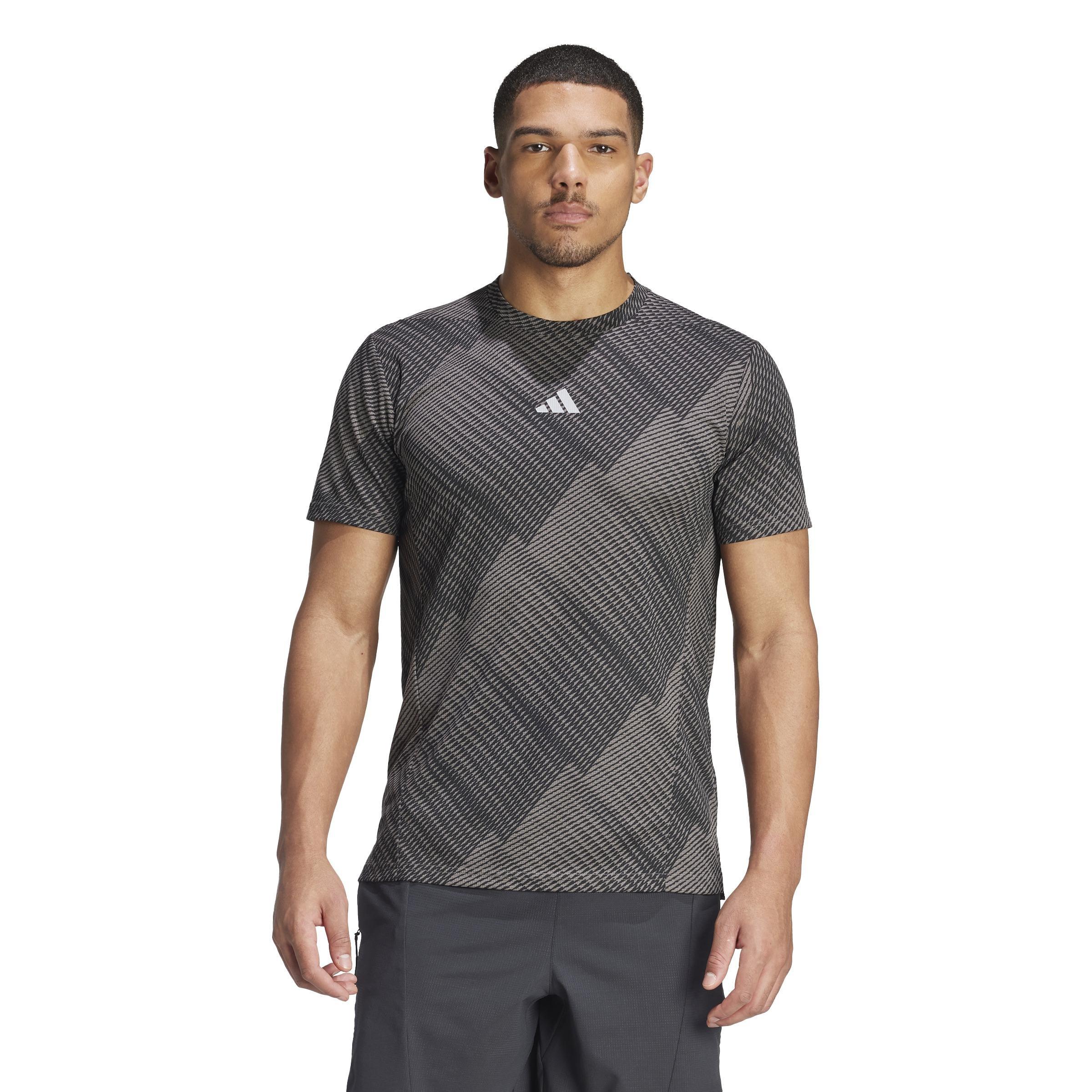 Designed for Training HIIT Workout HEAT.RDY Print T-Shirt, Brown, , large image number 8