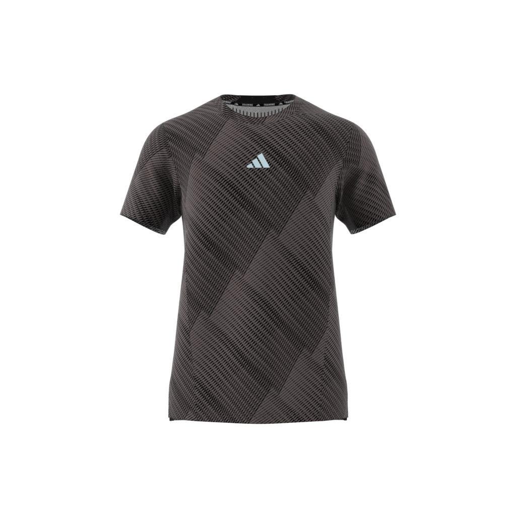 Designed for Training HIIT Workout HEAT.RDY Print T-Shirt, Brown, A901_ONE, large image number 10