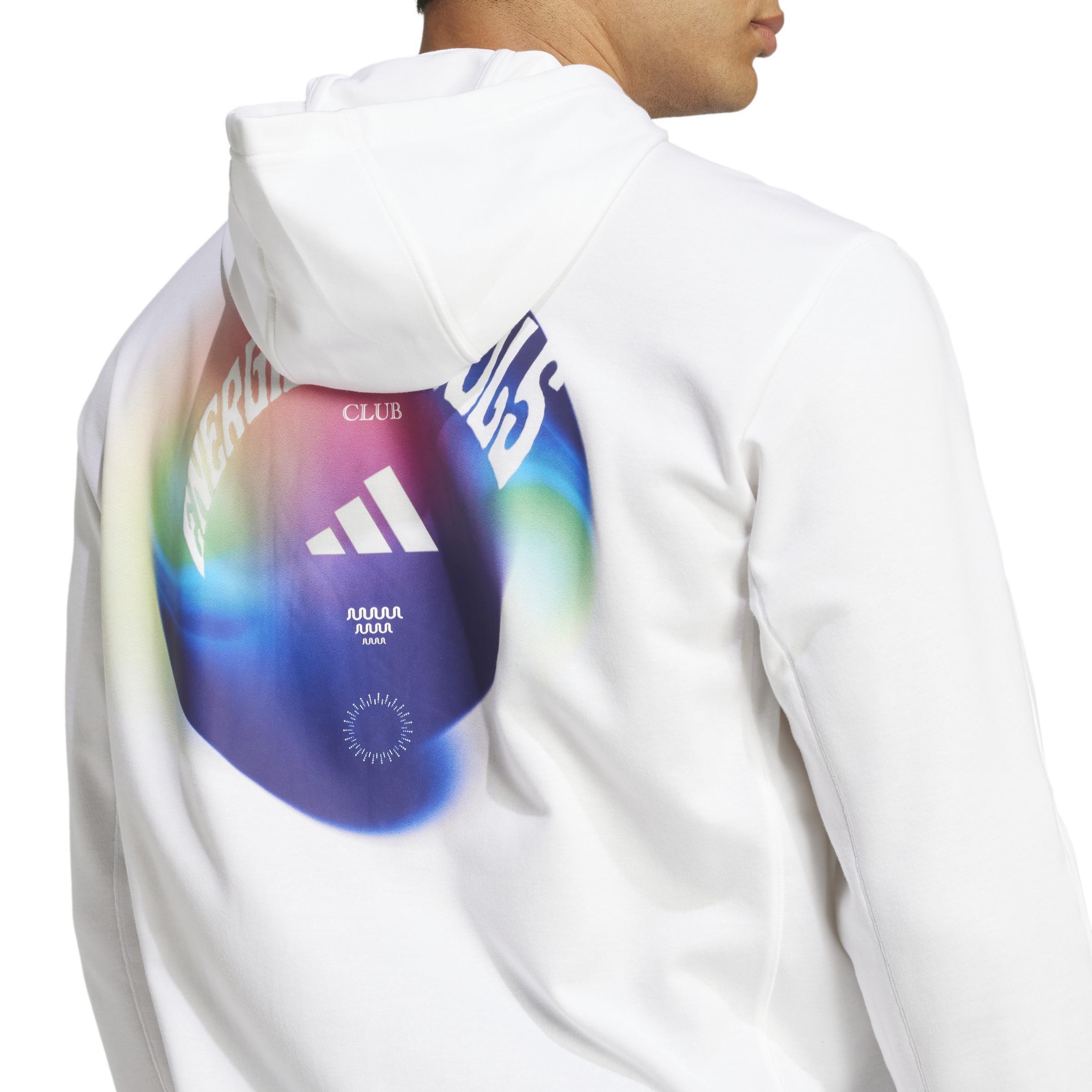 Yoga Training Hoodie, White, A901_ONE, large image number 3