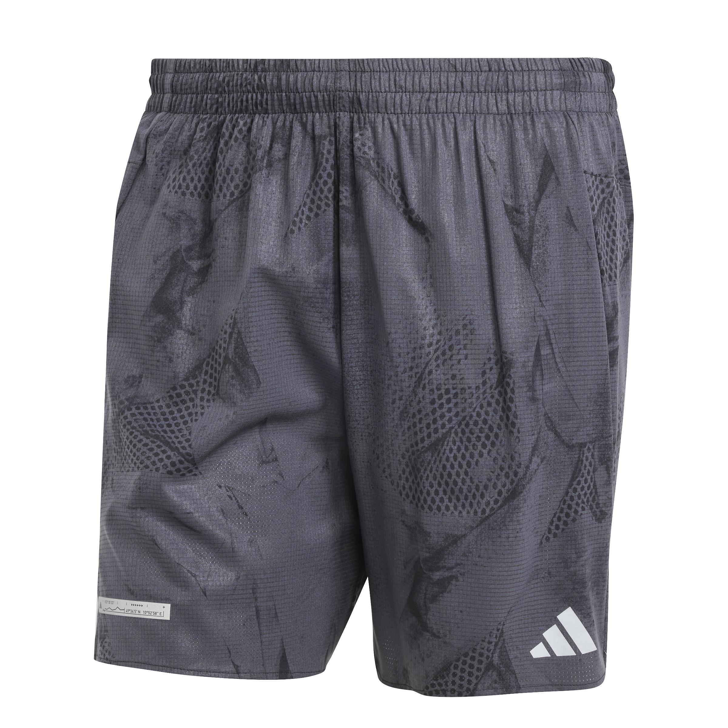 Ultimateadidas Allover Print Shorts, Grey, A901_ONE, medium