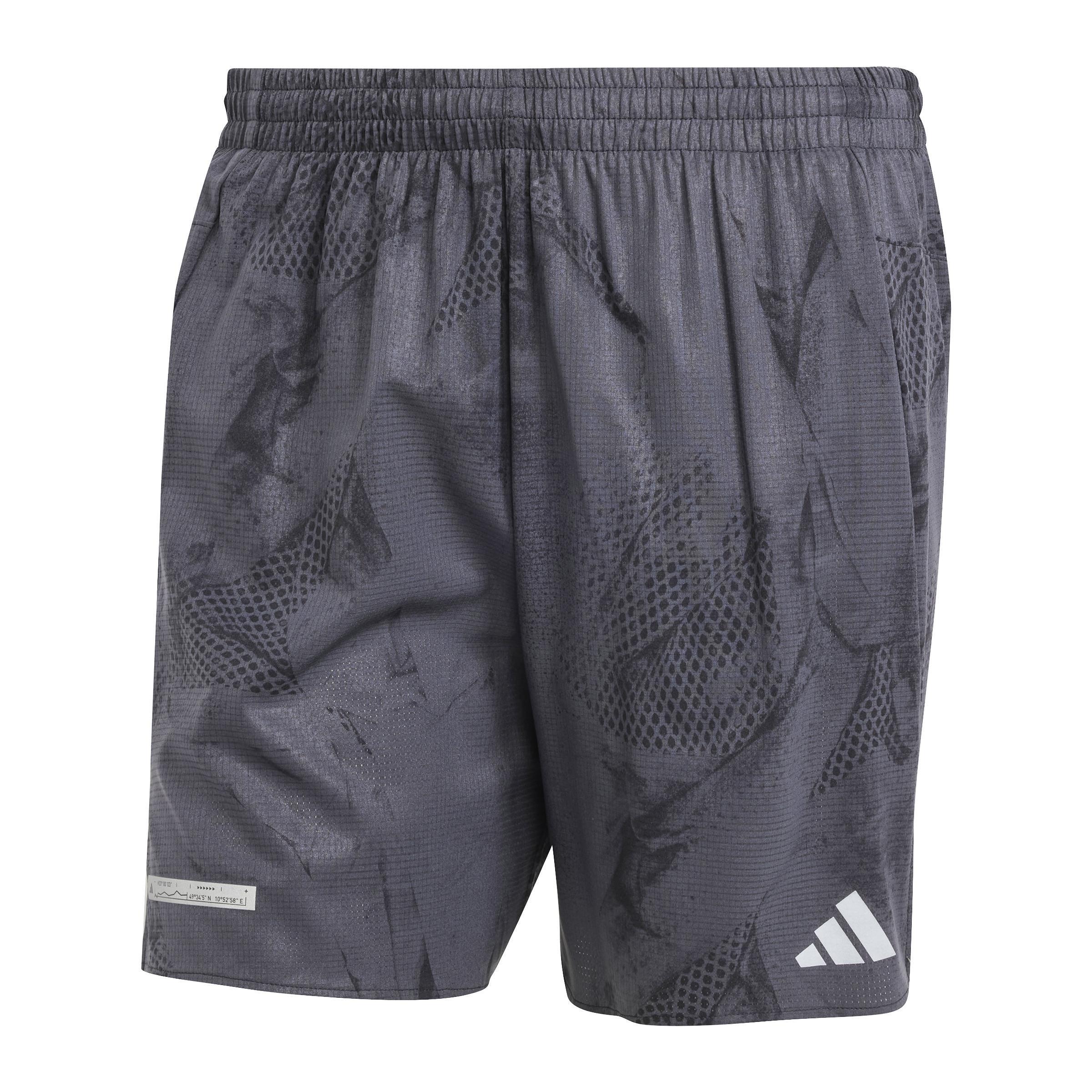 Ultimateadidas Allover Print Shorts, Grey, A901_ONE, medium