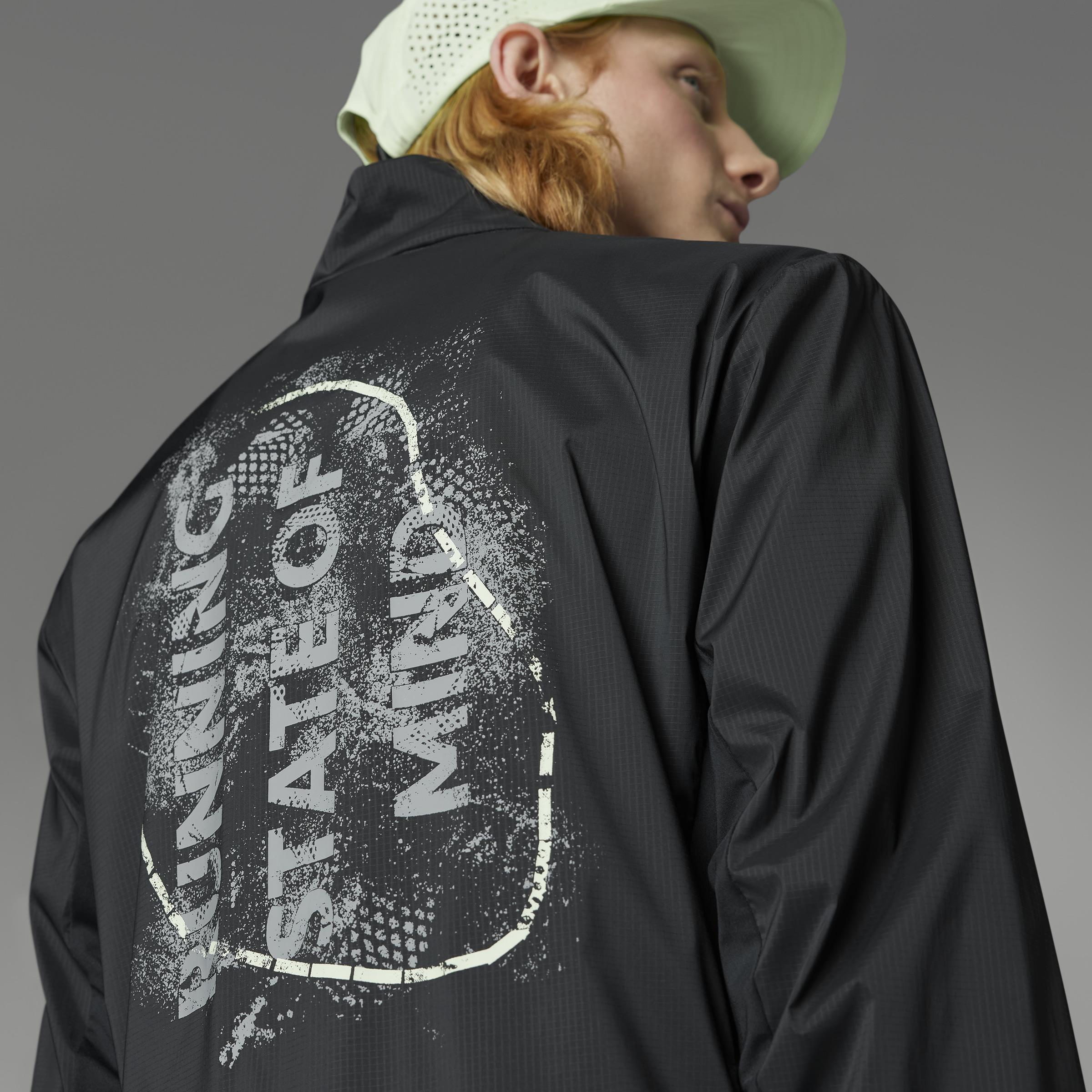 Ultimateadidas Allover Print Jacket, Black, , large image number 9