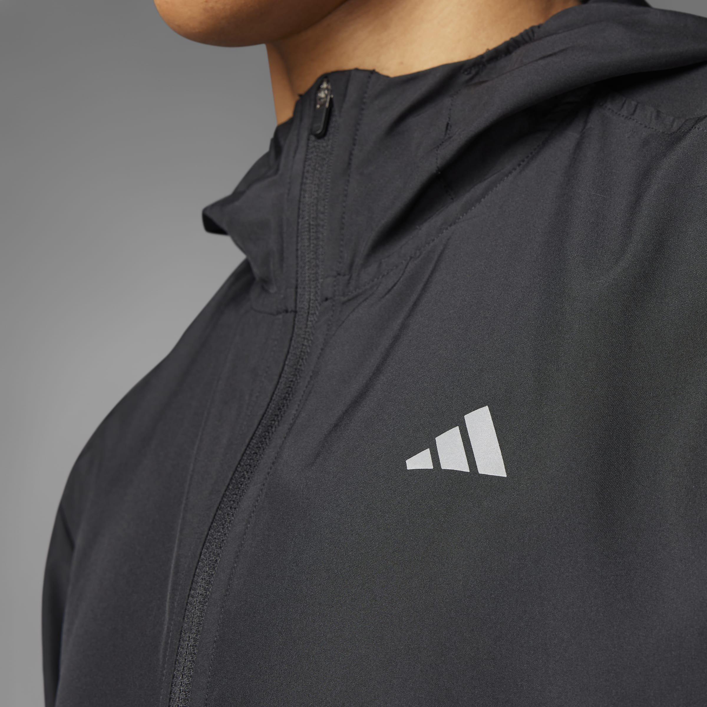 Run It Jacket, Black, A901_ONE, large image number 3