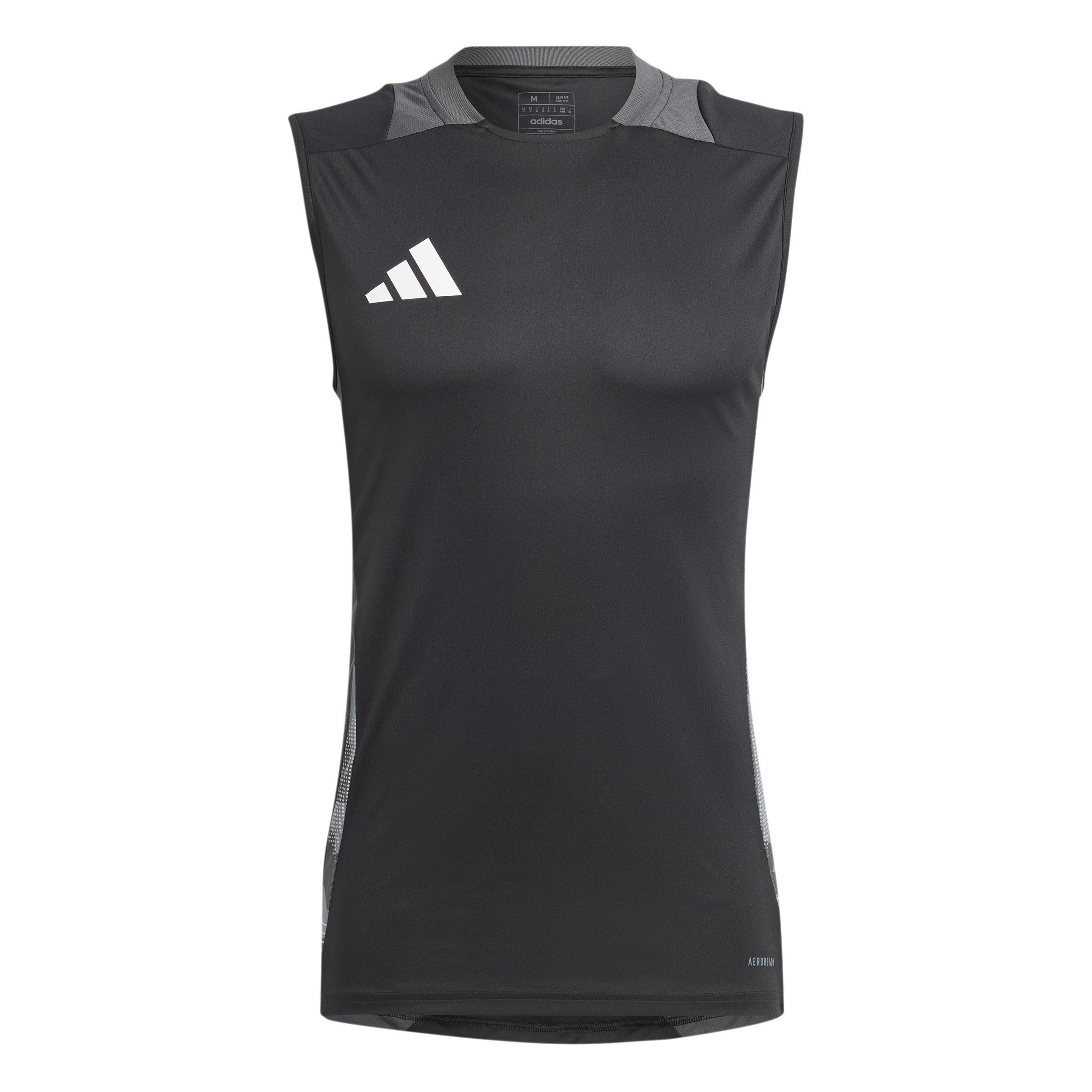 Tiro 24 Competition Training Sleeveless Jersey, Black, A901_ONE, large image number 0