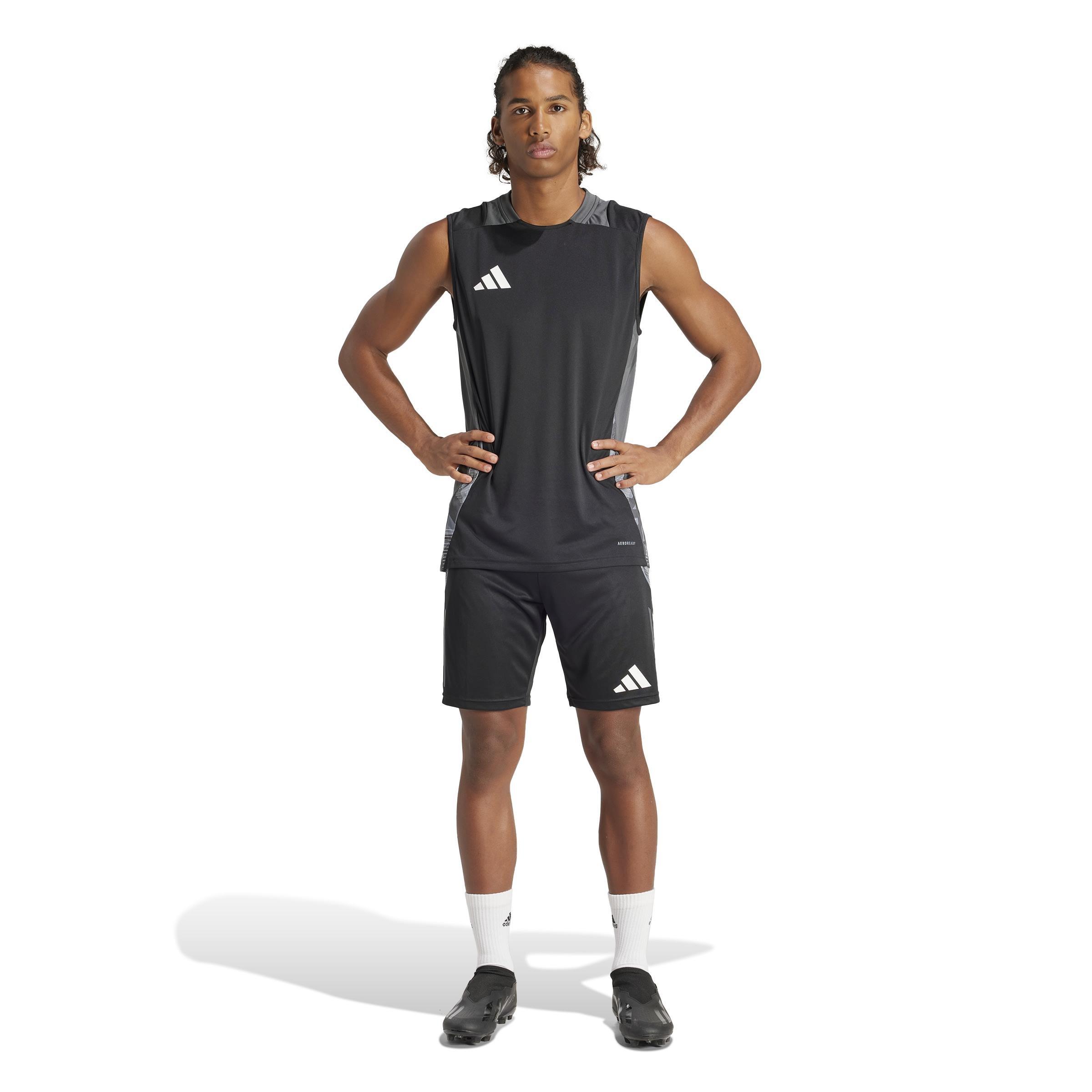 Tiro 24 Competition Training Sleeveless Jersey, Black, A901_ONE, large image number 10