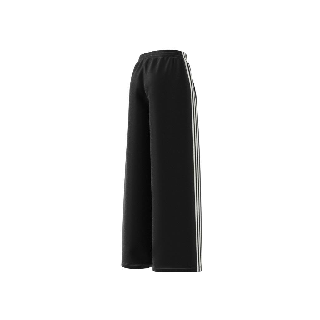 Blue Version Wide Leg Satin Joggers, Black, , large image number 6