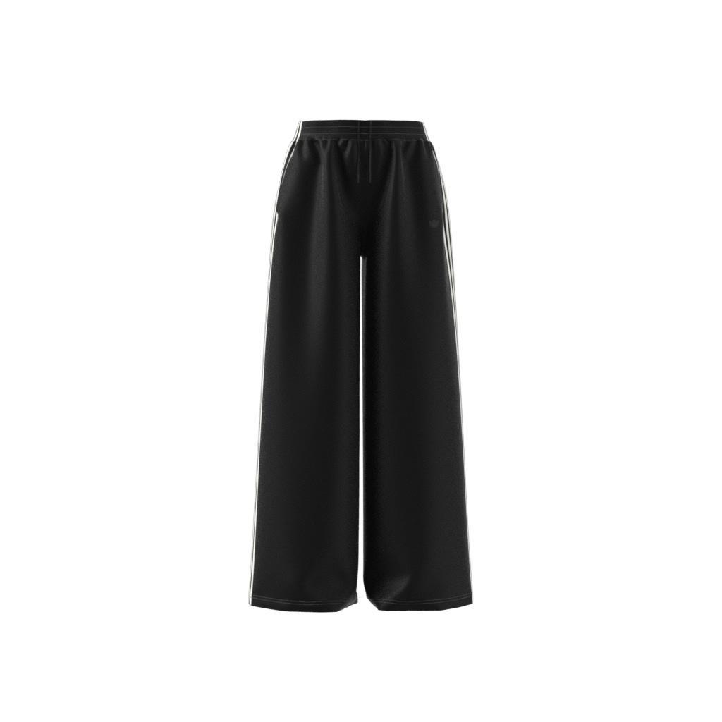 Blue Version Wide Leg Satin Joggers, Black, , large image number 10