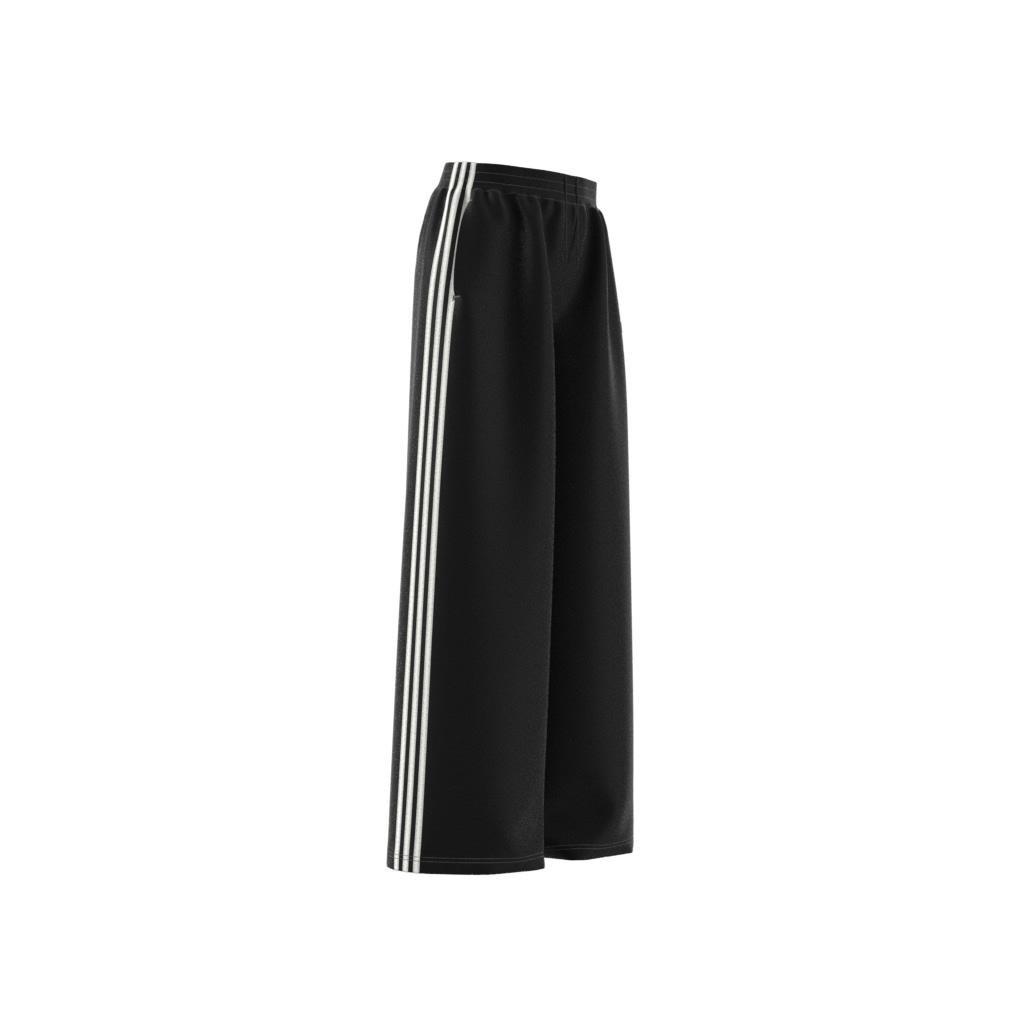 Blue Version Wide Leg Satin Joggers, Black, , large image number 11