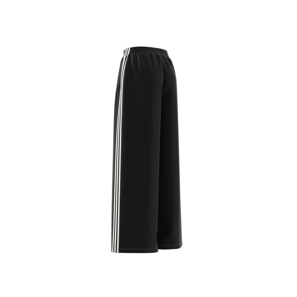 Blue Version Wide Leg Satin Joggers, Black, , large image number 13