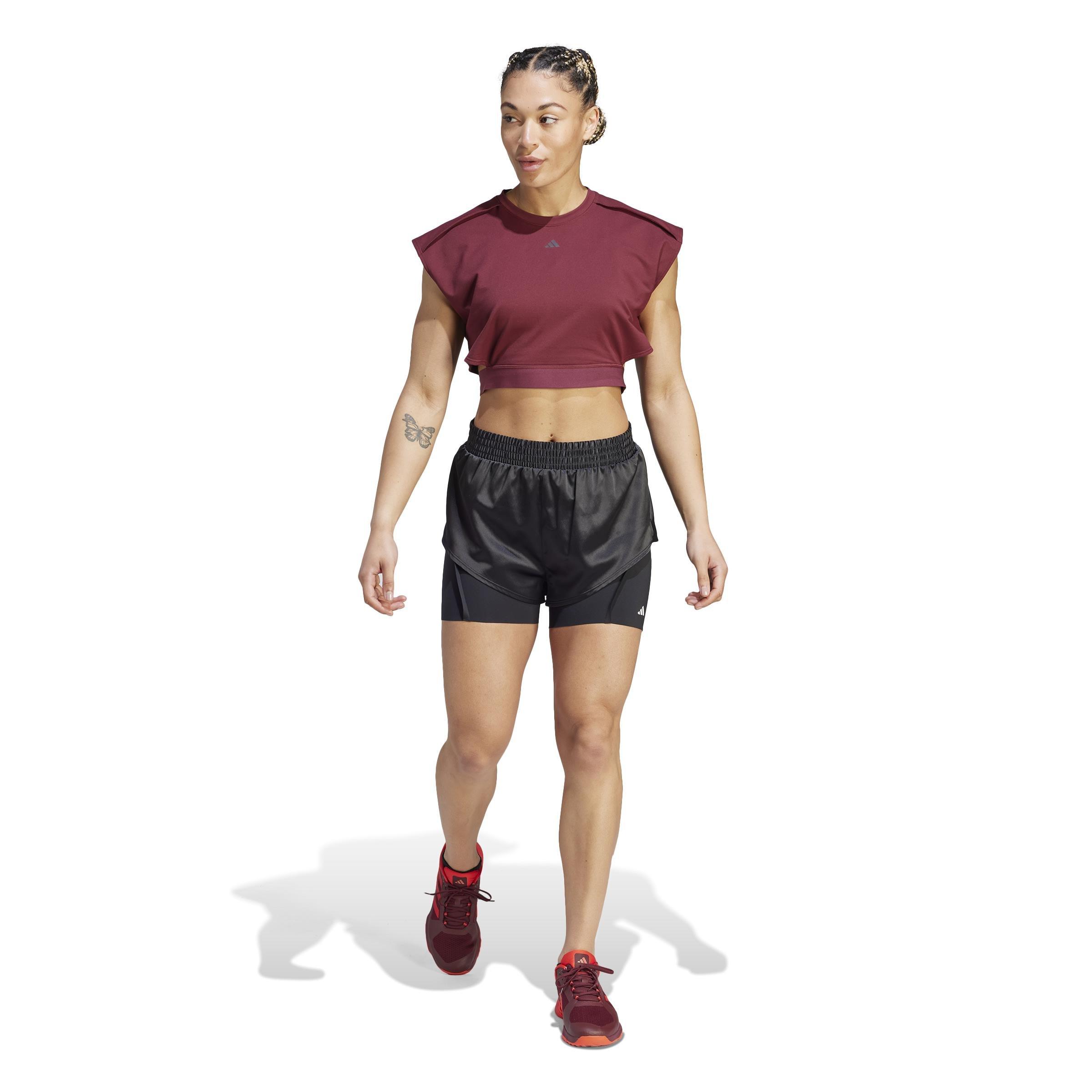 Power Aeroready 2-In-1 Shorts, Black, , large image number 6