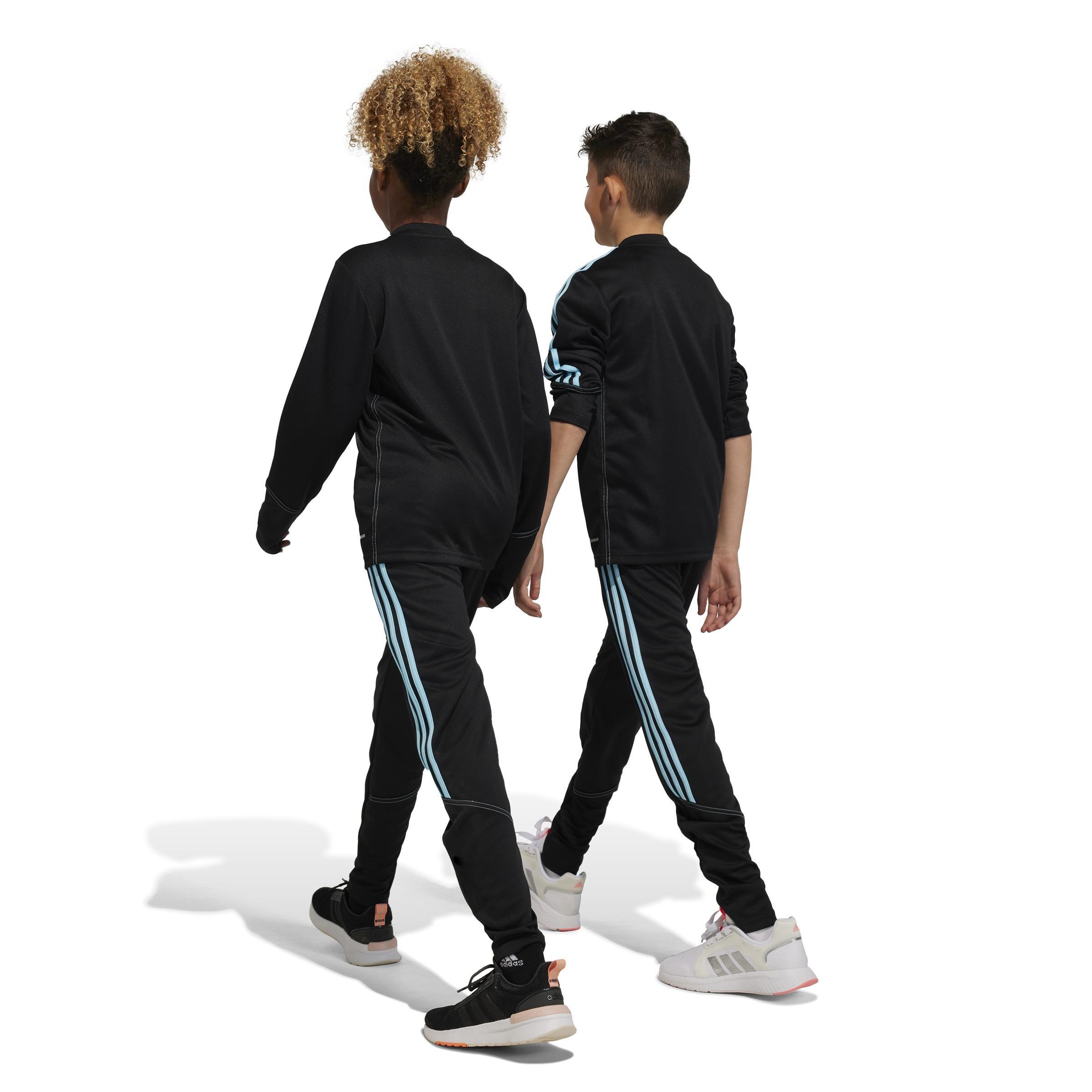Unisex Kids Tiro 23 Club Training Tracksuit Bottoms, Black, , large image number 3