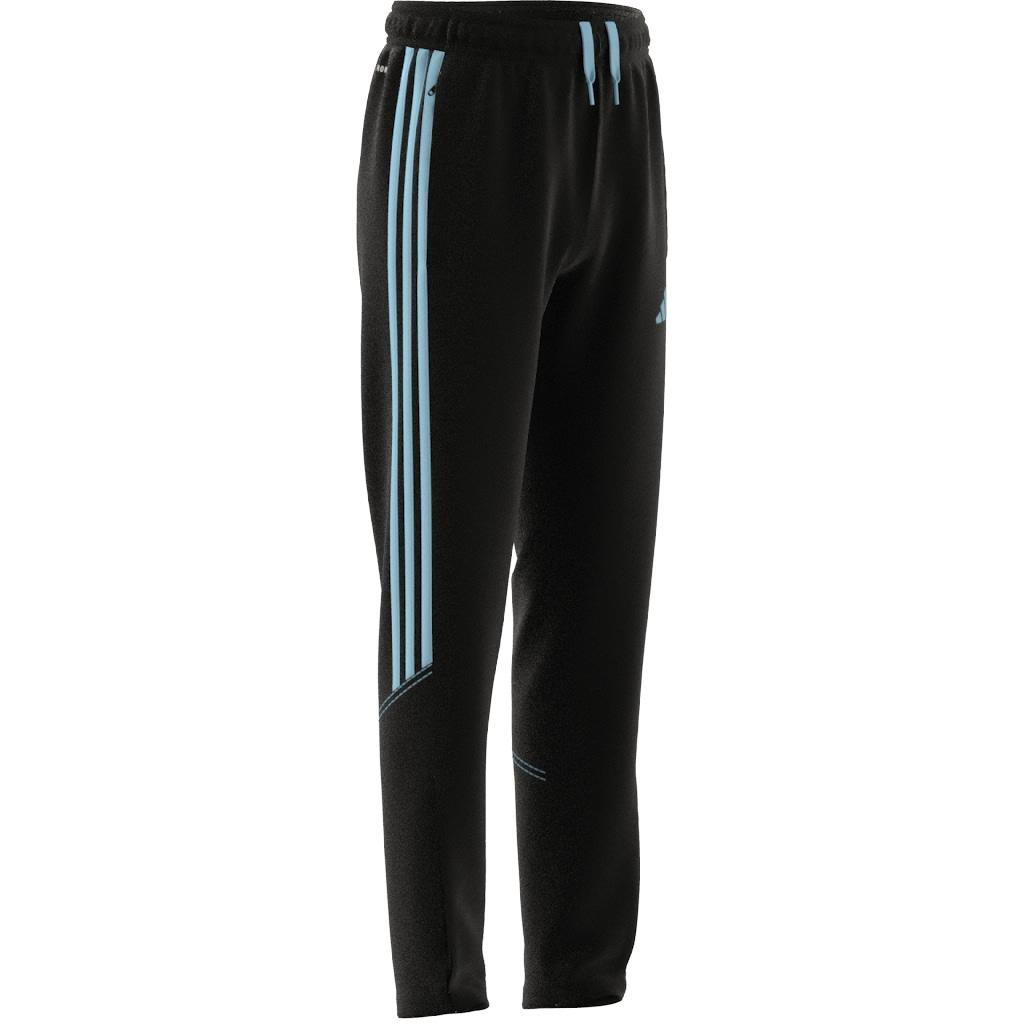 Unisex Kids Tiro 23 Club Training Tracksuit Bottoms, Black, , large image number 7