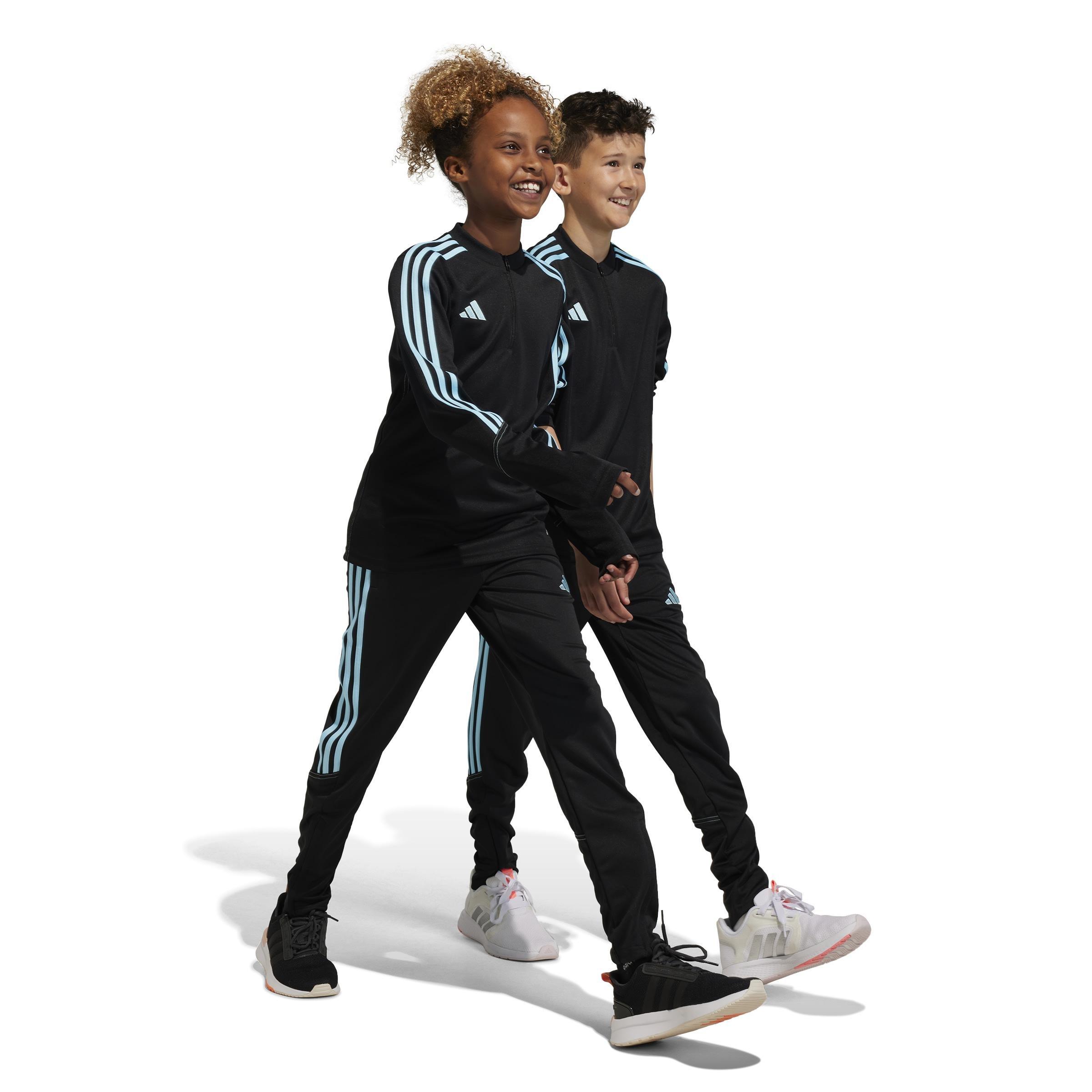 Unisex Kids Tiro 23 Club Training Tracksuit Bottoms, Black, , large image number 12