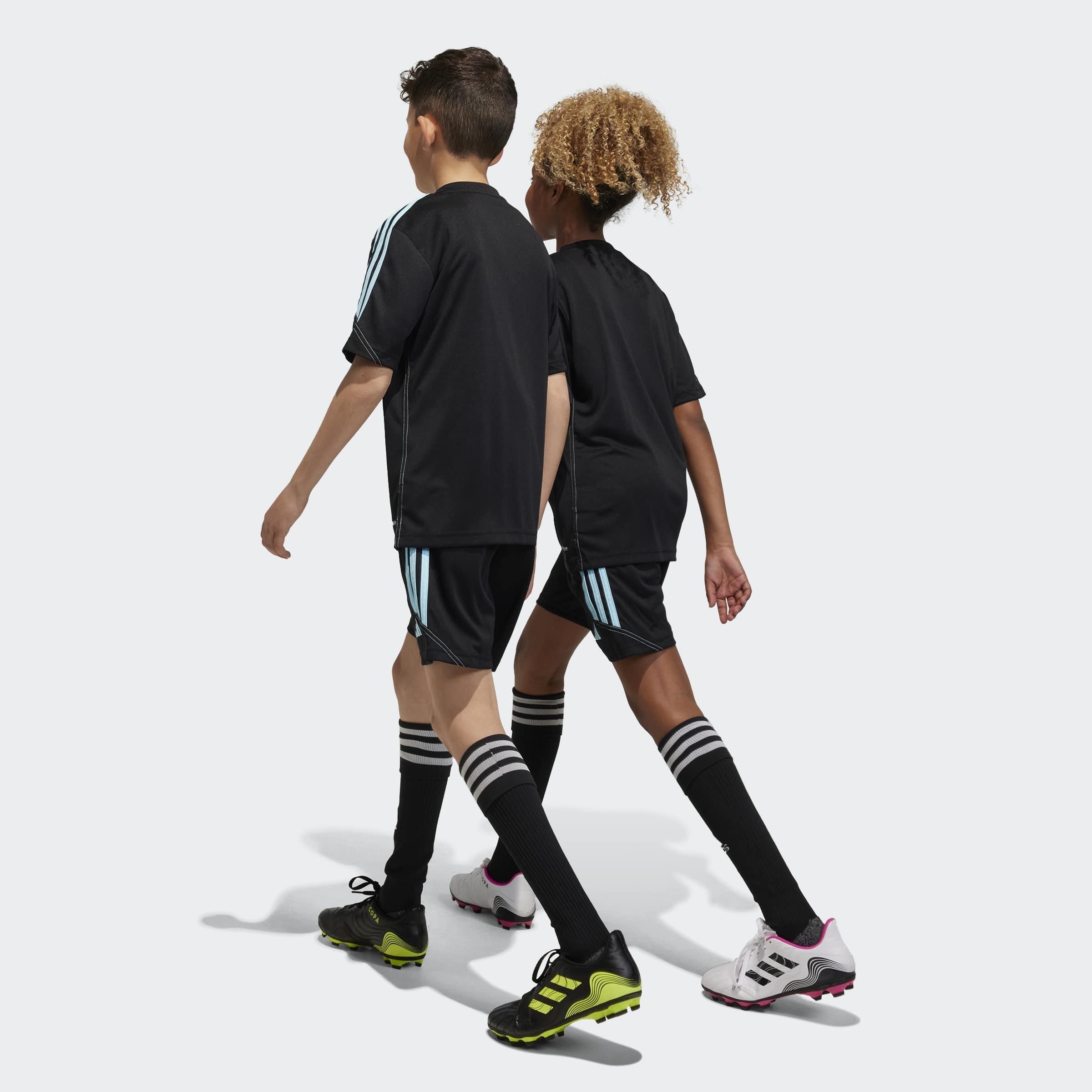 Kids Unisex Tiro 23 Club Training Shorts, Black, A901_ONE, large image number 1