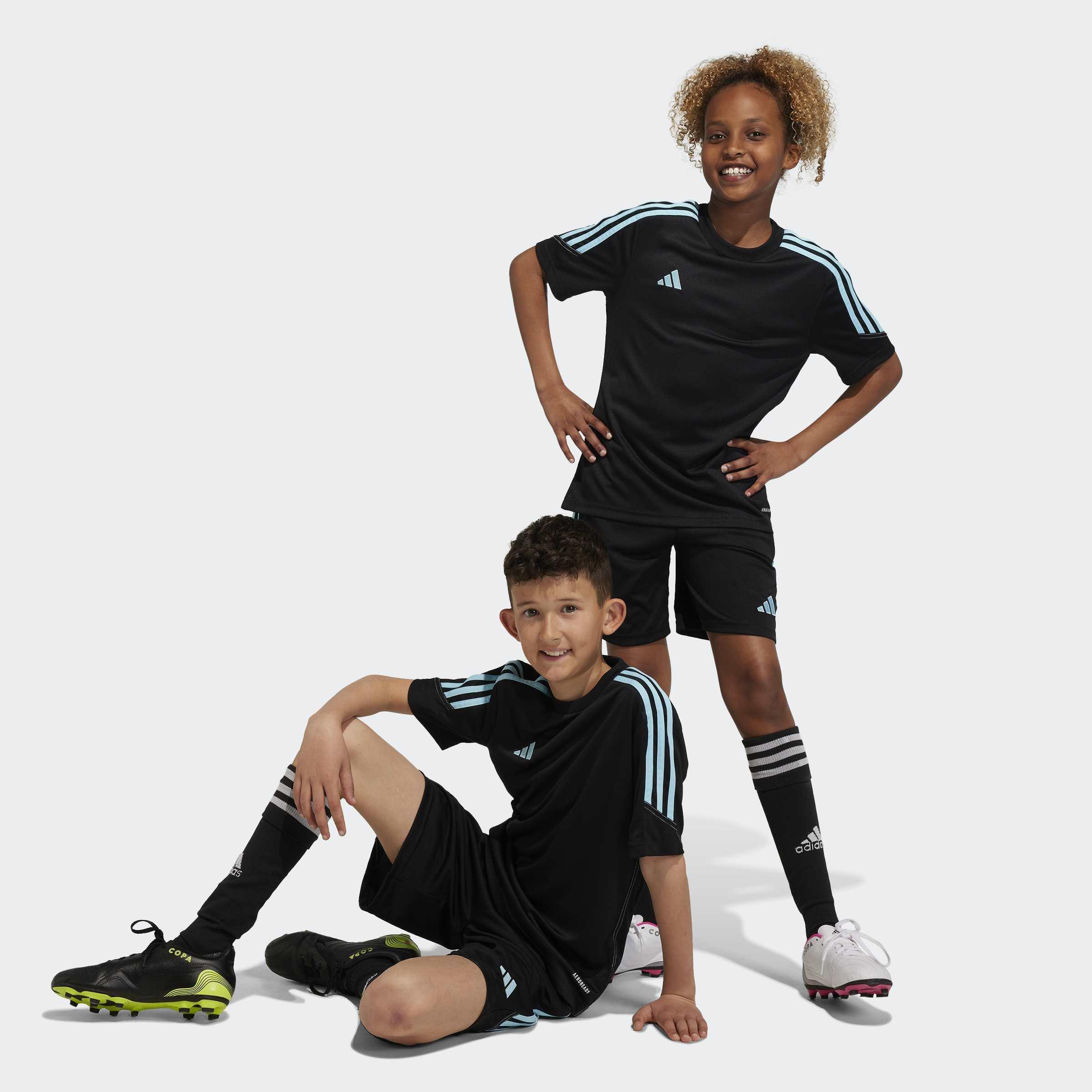 Kids Unisex Tiro 23 Club Training Shorts, Black, A901_ONE, large image number 6