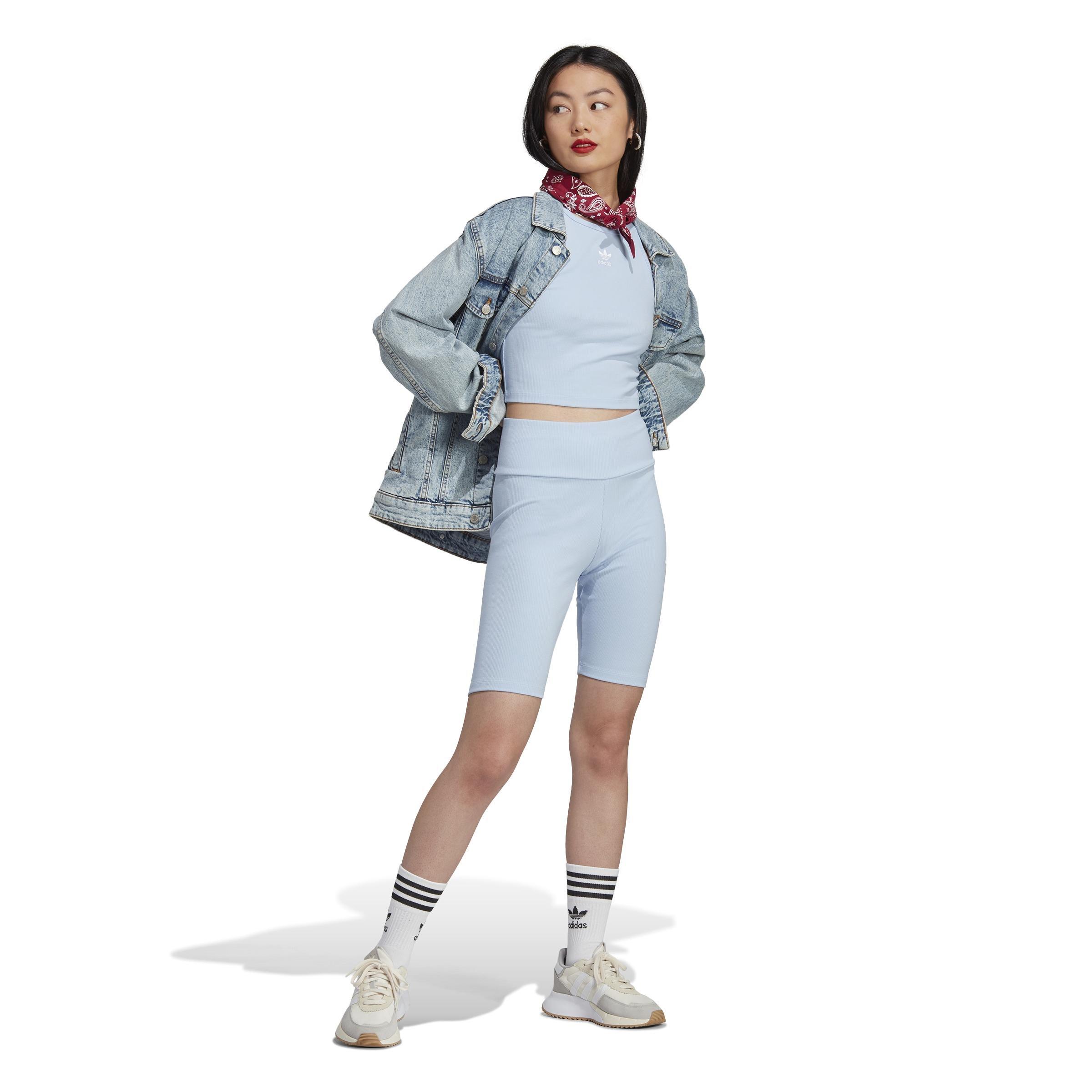 Rib Tank Top, Blue, A901_ONE, large image number 6