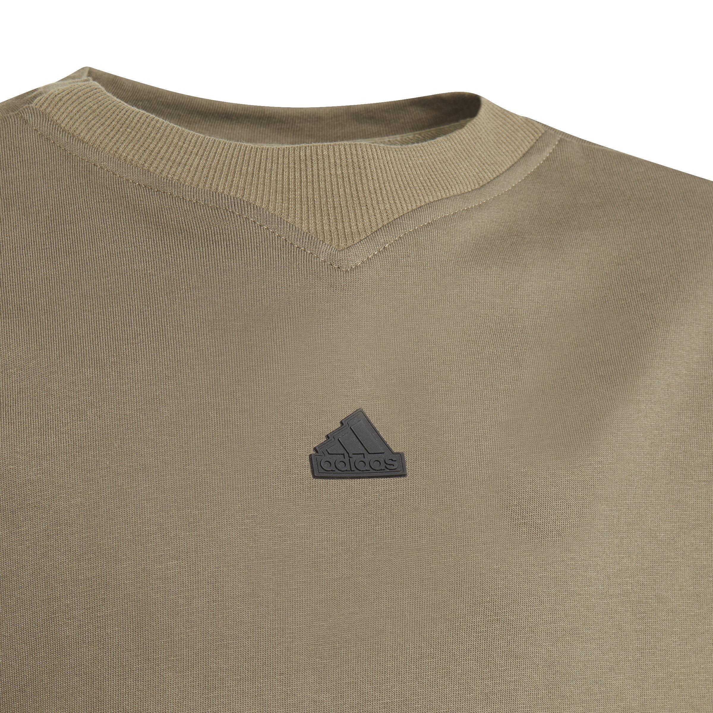 Unisex Kids Future Icons 3-Stripes T-Shirt, Green, A901_ONE, large image number 3