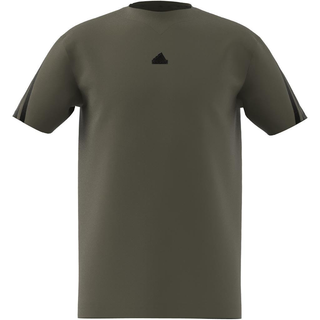 Unisex Kids Future Icons 3-Stripes T-Shirt, Green, A901_ONE, large image number 10