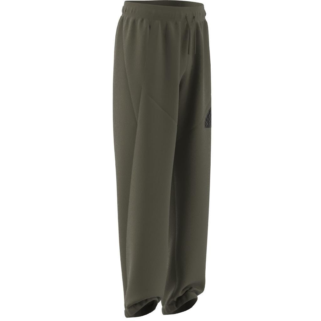 Unisex Kids Future Icons Logo Tracksuit Bottoms, Green, , large image number 14