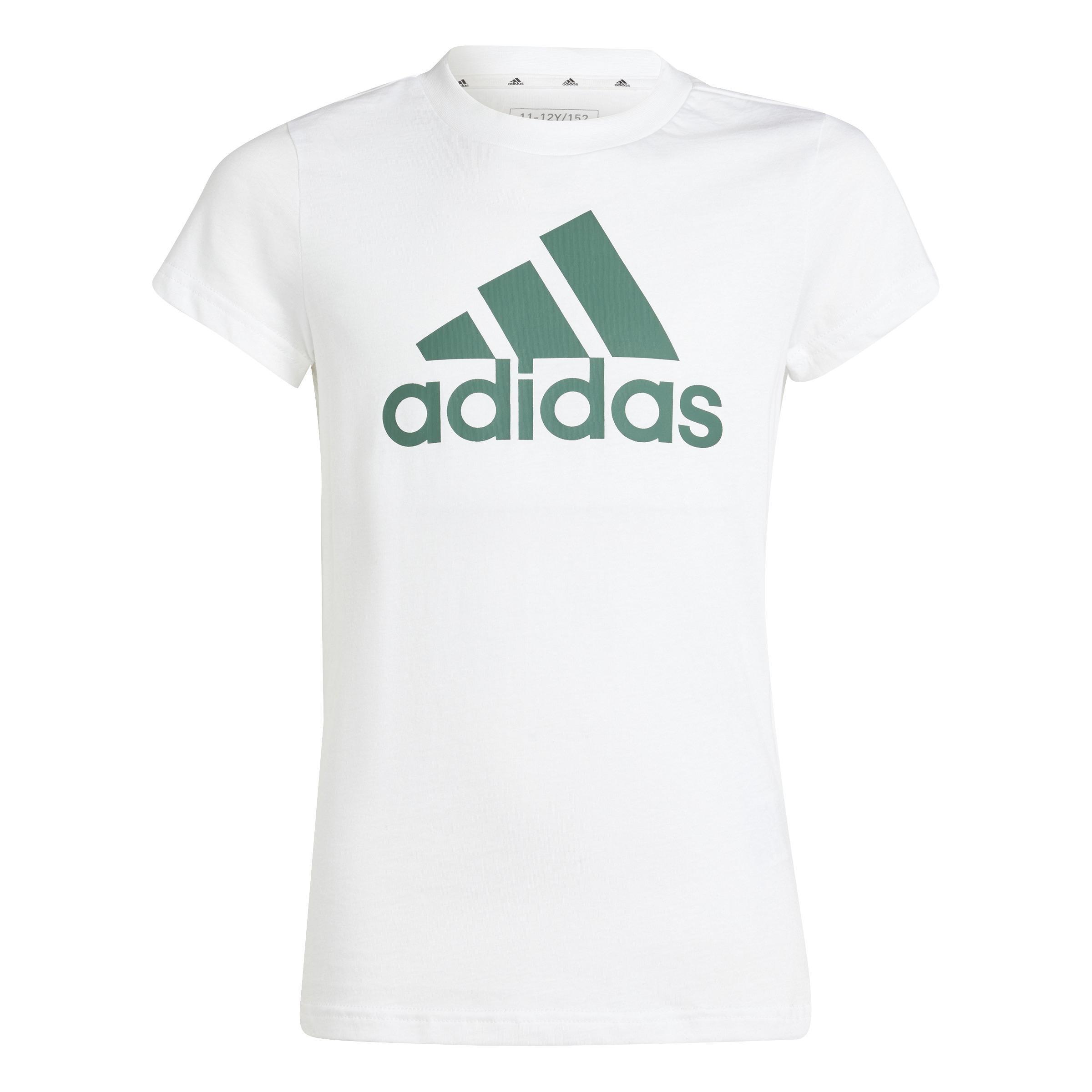 Kids Essentials Big Logo Cotton T-Shirt, White, , large image number 0