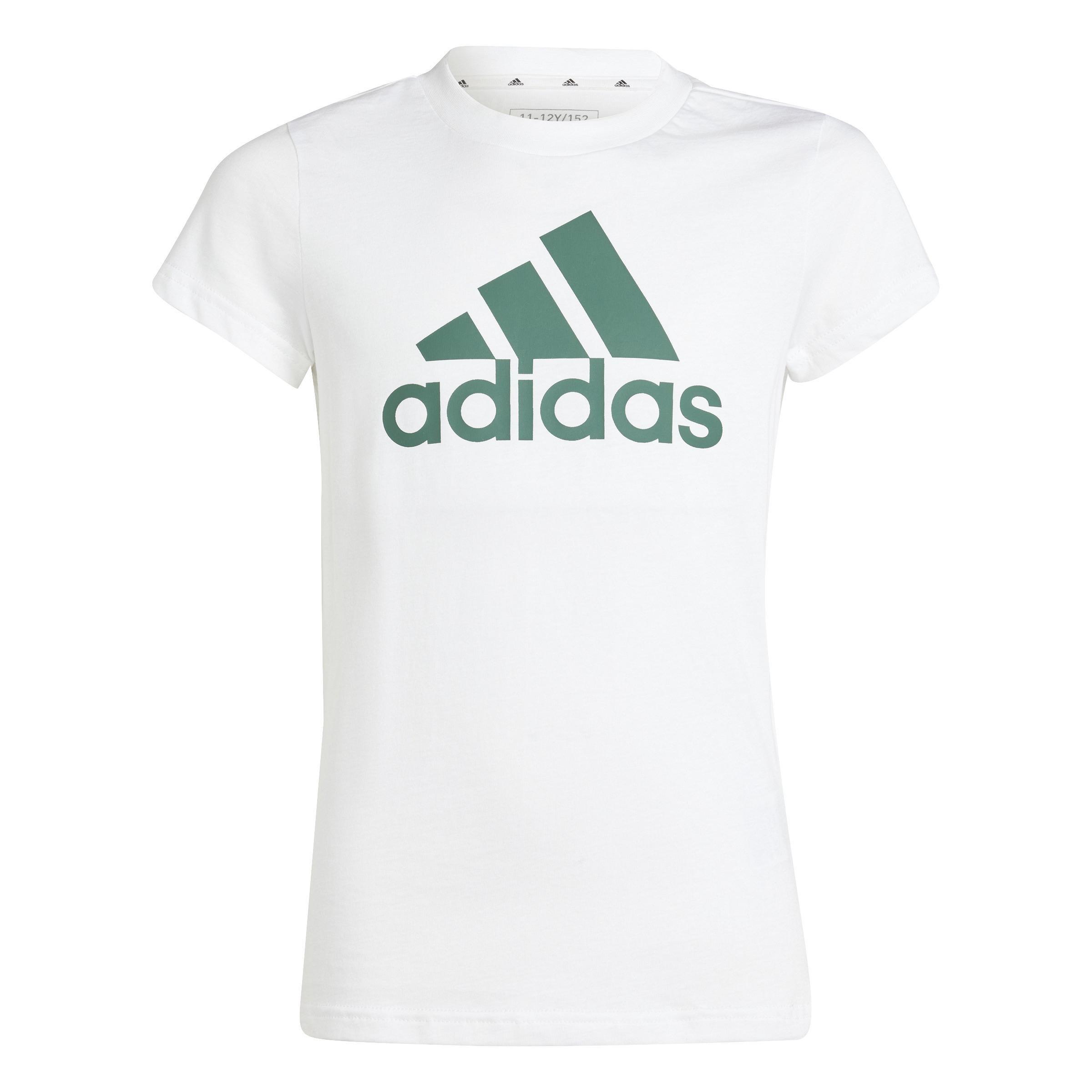 Kids Essentials Big Logo Cotton T-Shirt, White, , large image number 1