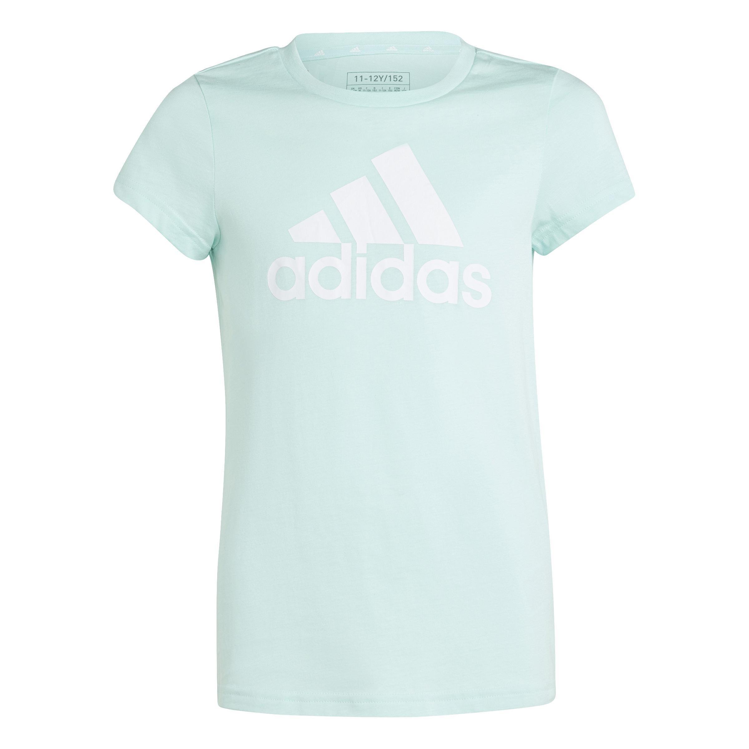 Kids Essentials Big Logo Cotton T-Shirt, Turquoise, , large image number 1