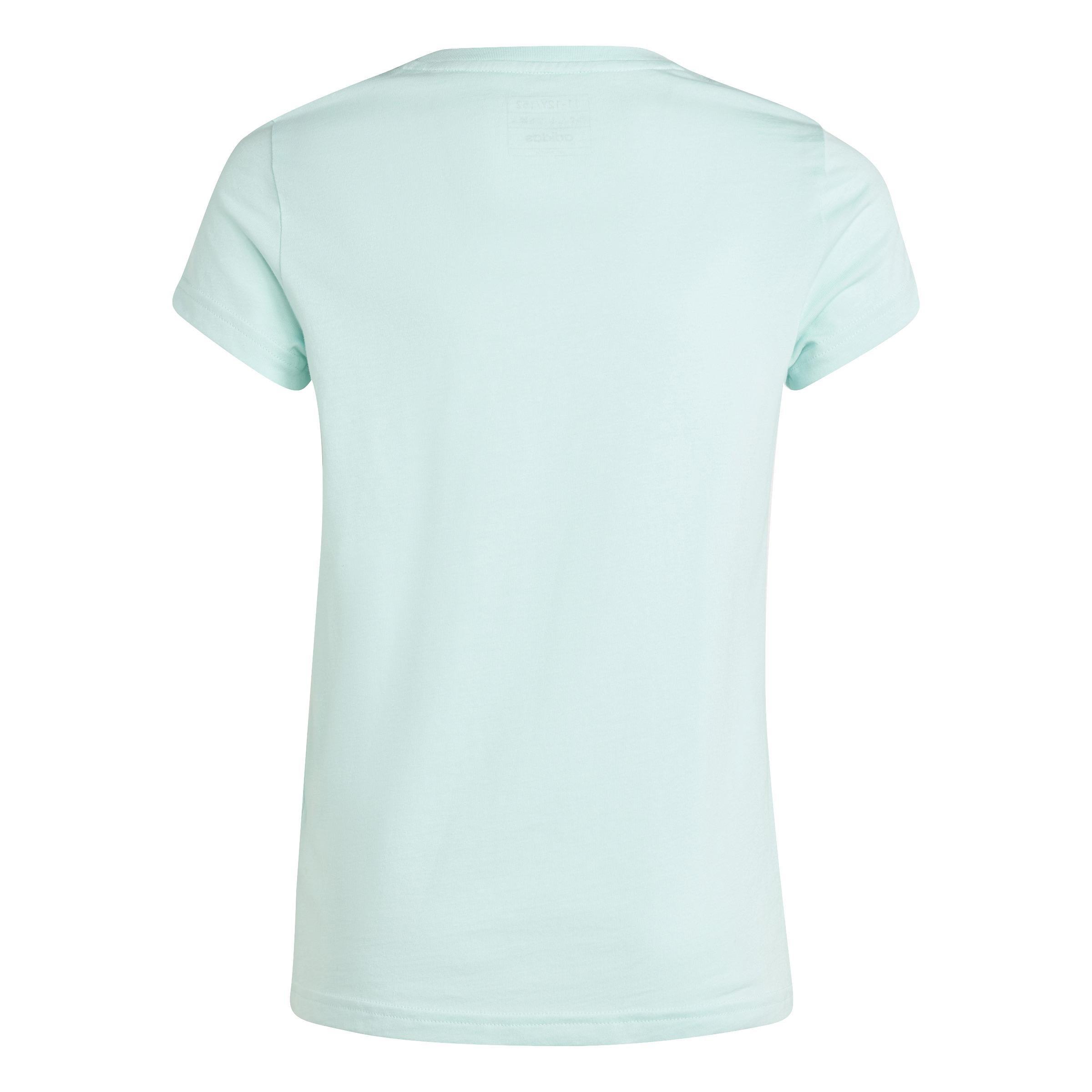 Kids Essentials Big Logo Cotton T-Shirt, Turquoise, , large image number 5