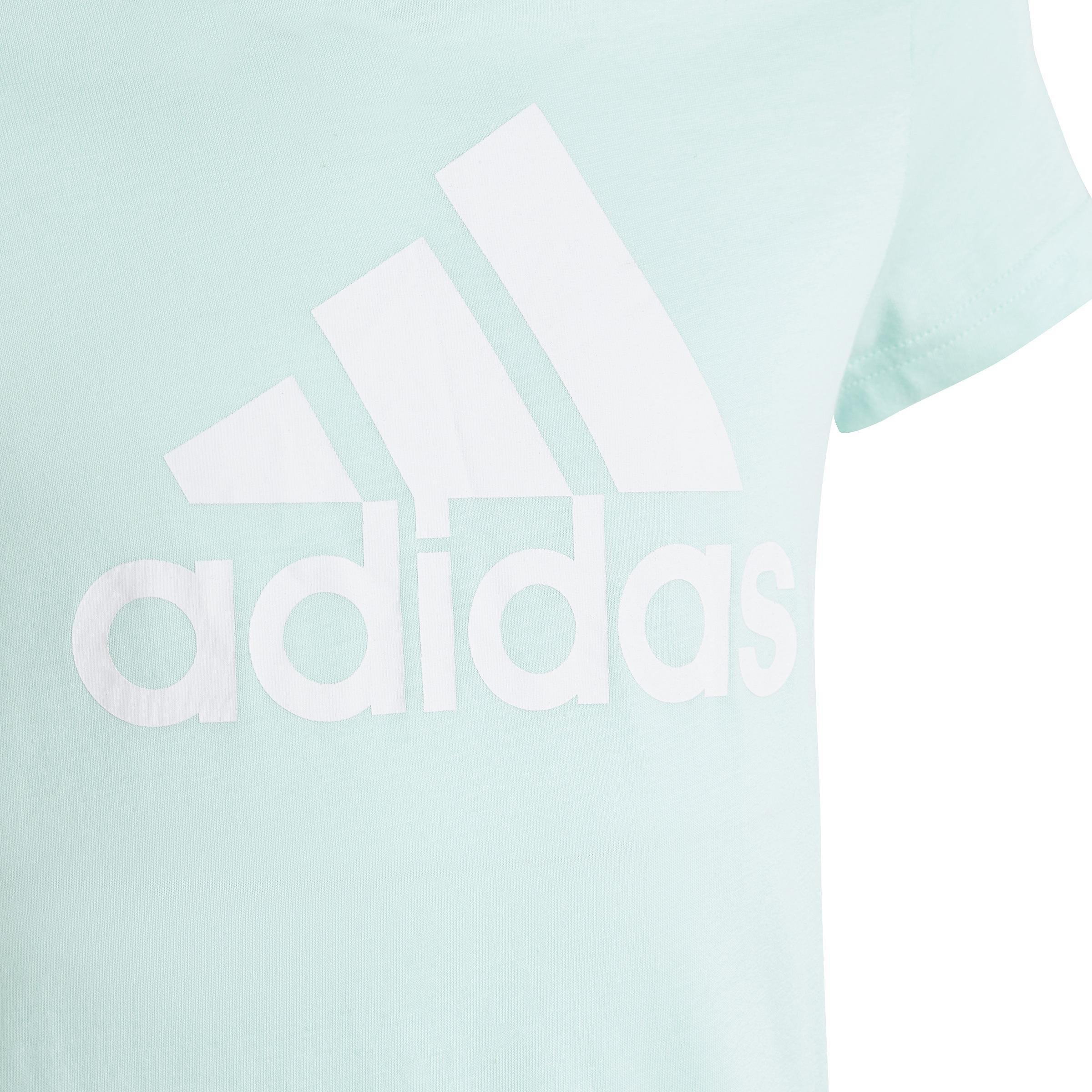 Kids Essentials Big Logo Cotton T-Shirt, Turquoise, , large image number 8