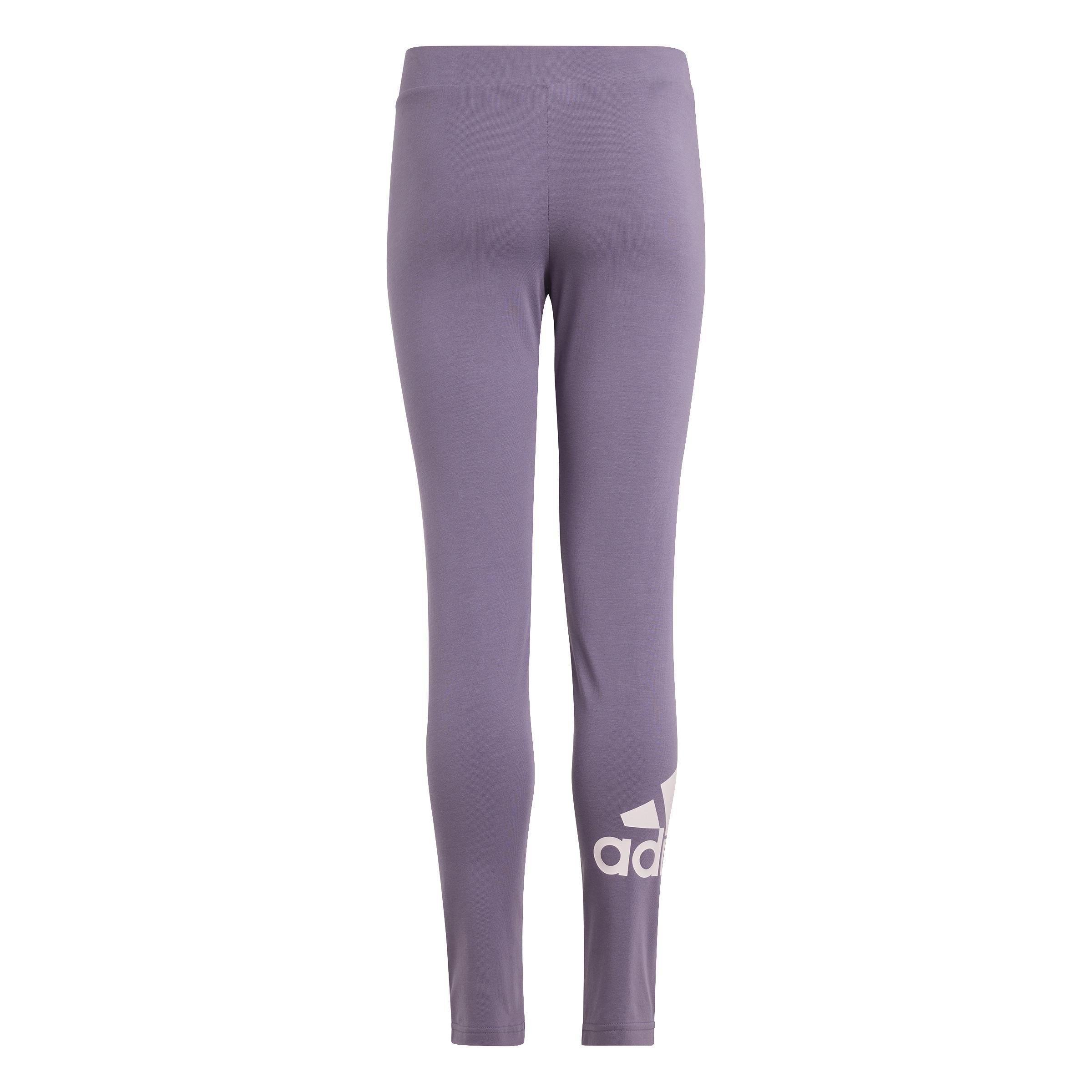 Kids Essentials Big Logo Cotton Leggings, Purple, , large image number 2