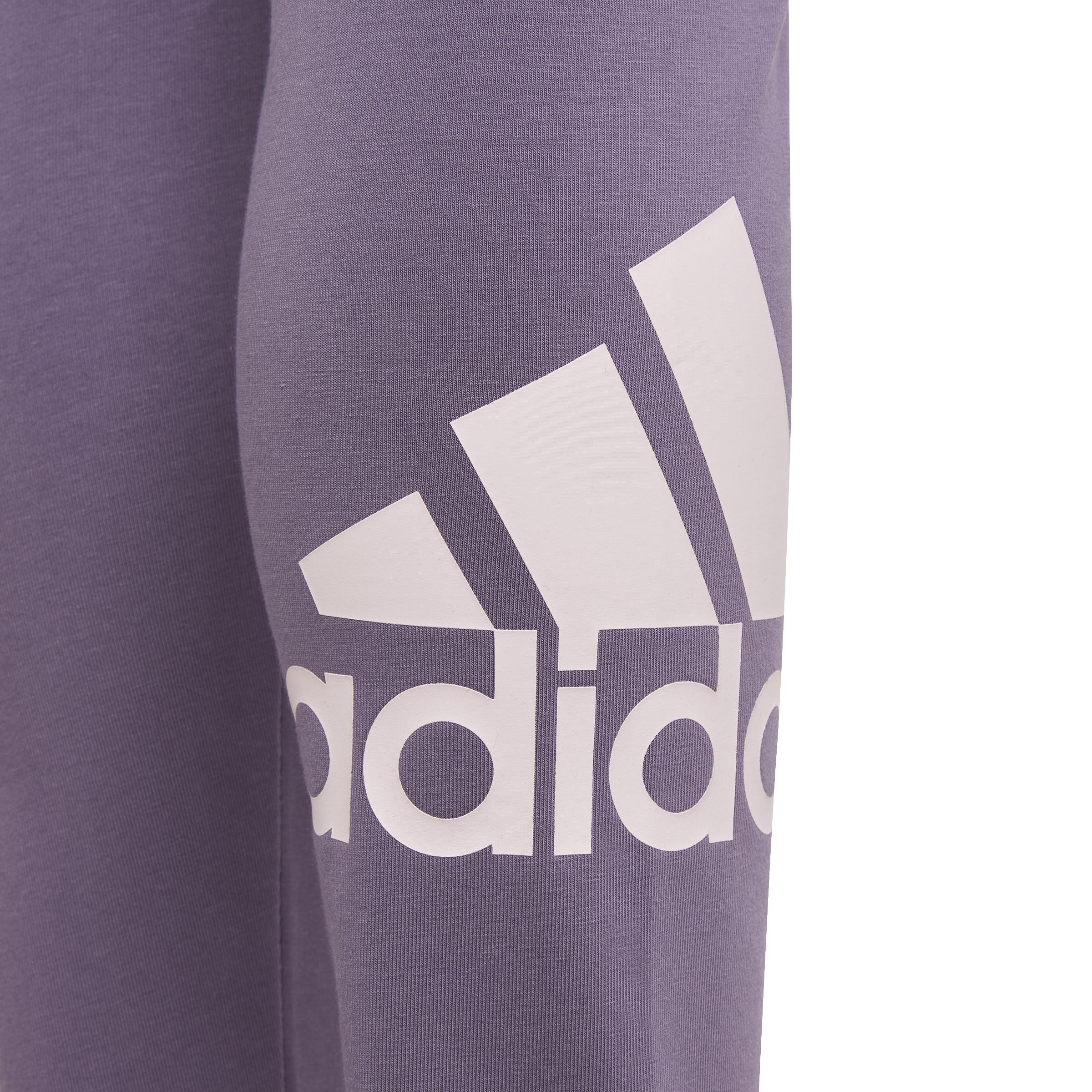 Kids Essentials Big Logo Cotton Leggings, Purple, , large image number 5
