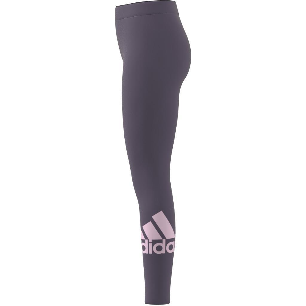 Kids Essentials Big Logo Cotton Leggings, Purple, A901_ONE, large image number 9