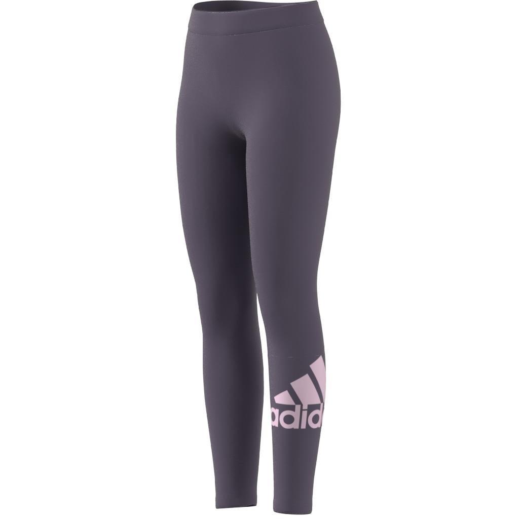 Kids Essentials Big Logo Cotton Leggings, Purple, , large image number 11