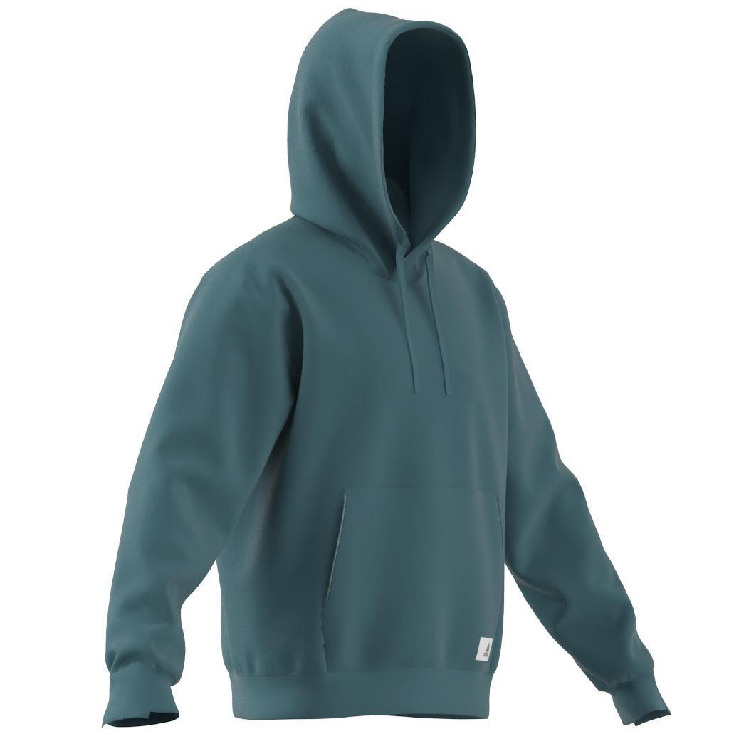 Lounge Fleece Hoodie, Turquoise, A901_ONE, large image number 10