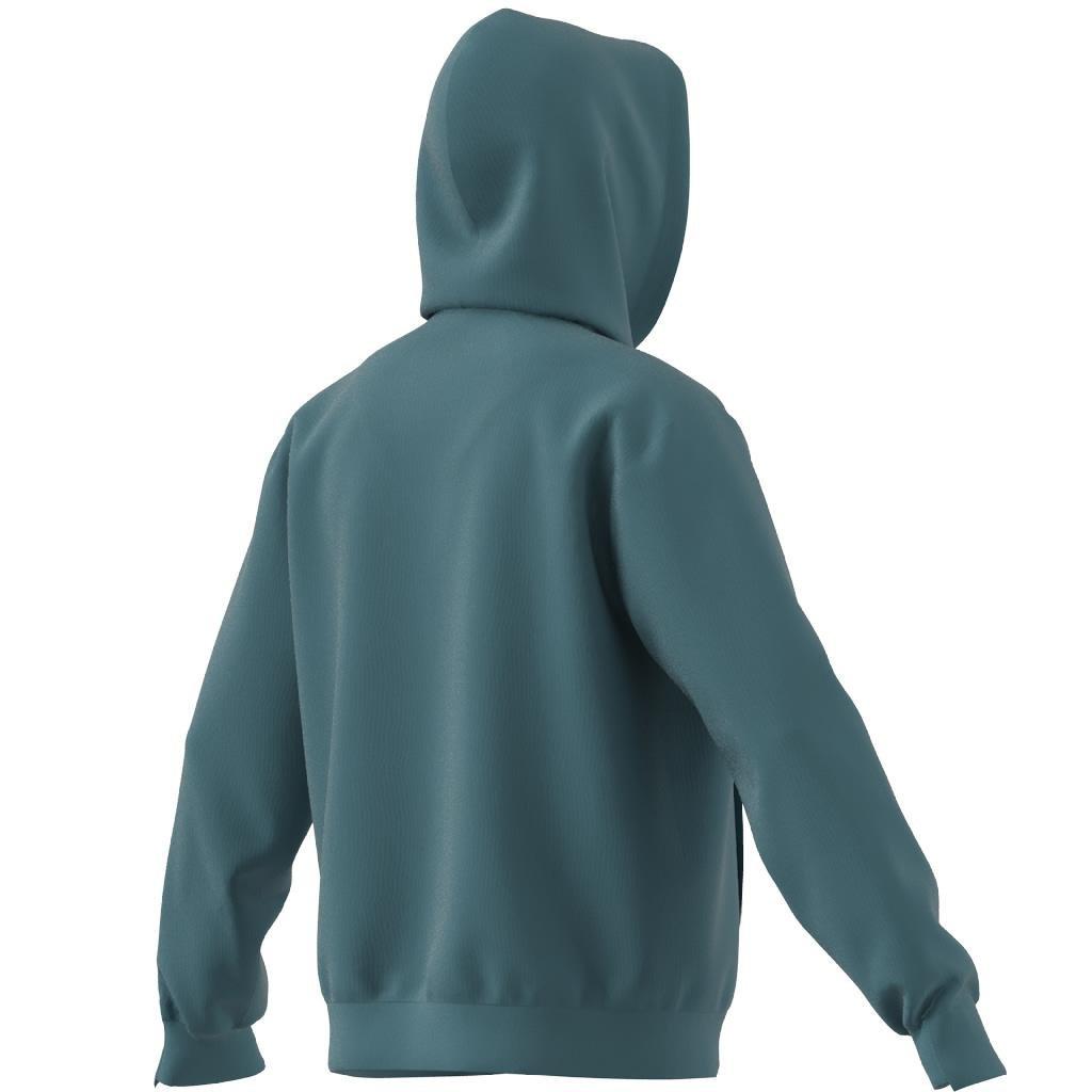 Lounge Fleece Hoodie, Turquoise, , large image number 13