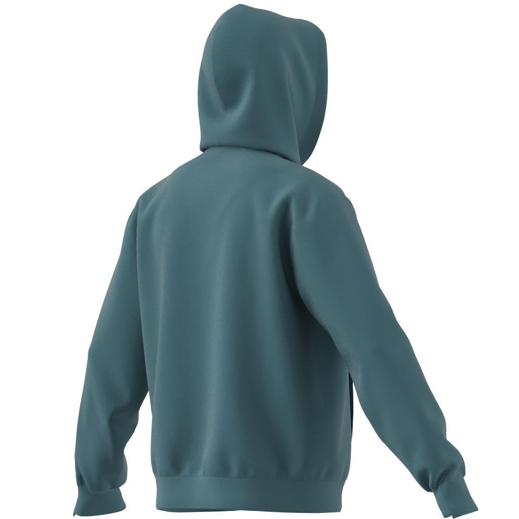 Lounge Fleece Hoodie, Turquoise, A901_ONE, large image number 13