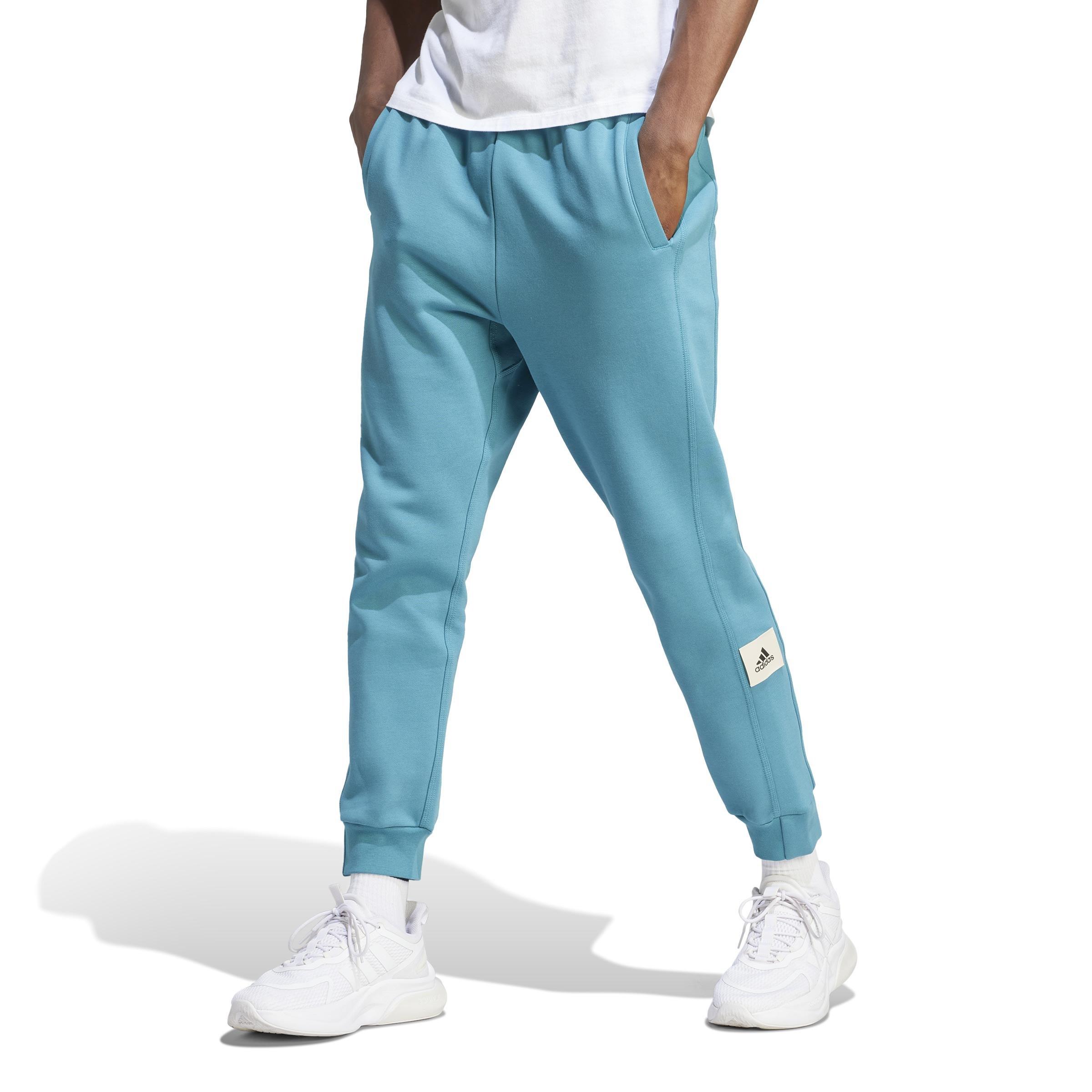 Lounge Fleece Joggers, Turquoise, A901_ONE, large image number 12