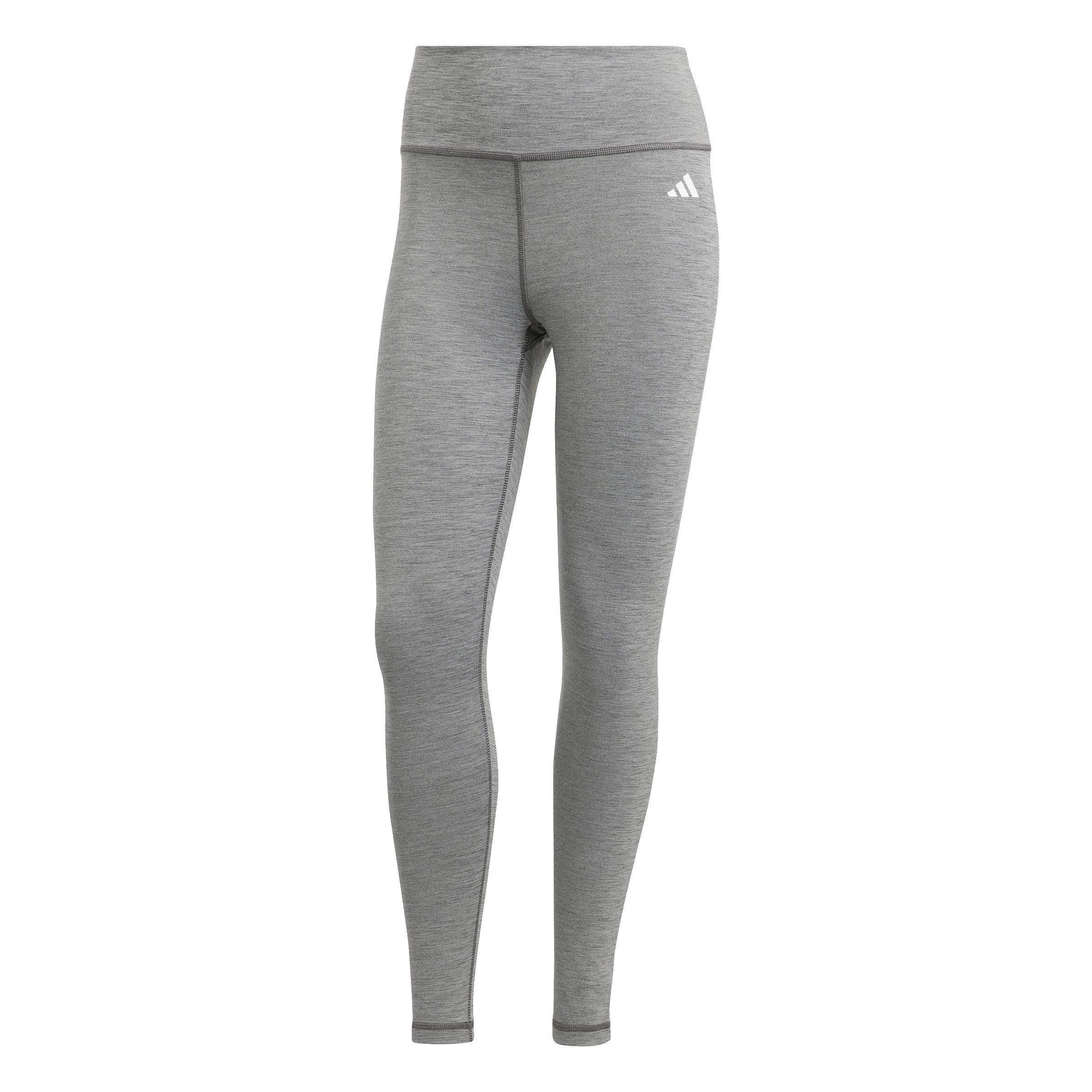 Training Essentials High-Waisted 7/8 Leggings, Grey, A901_ONE, large image number 1
