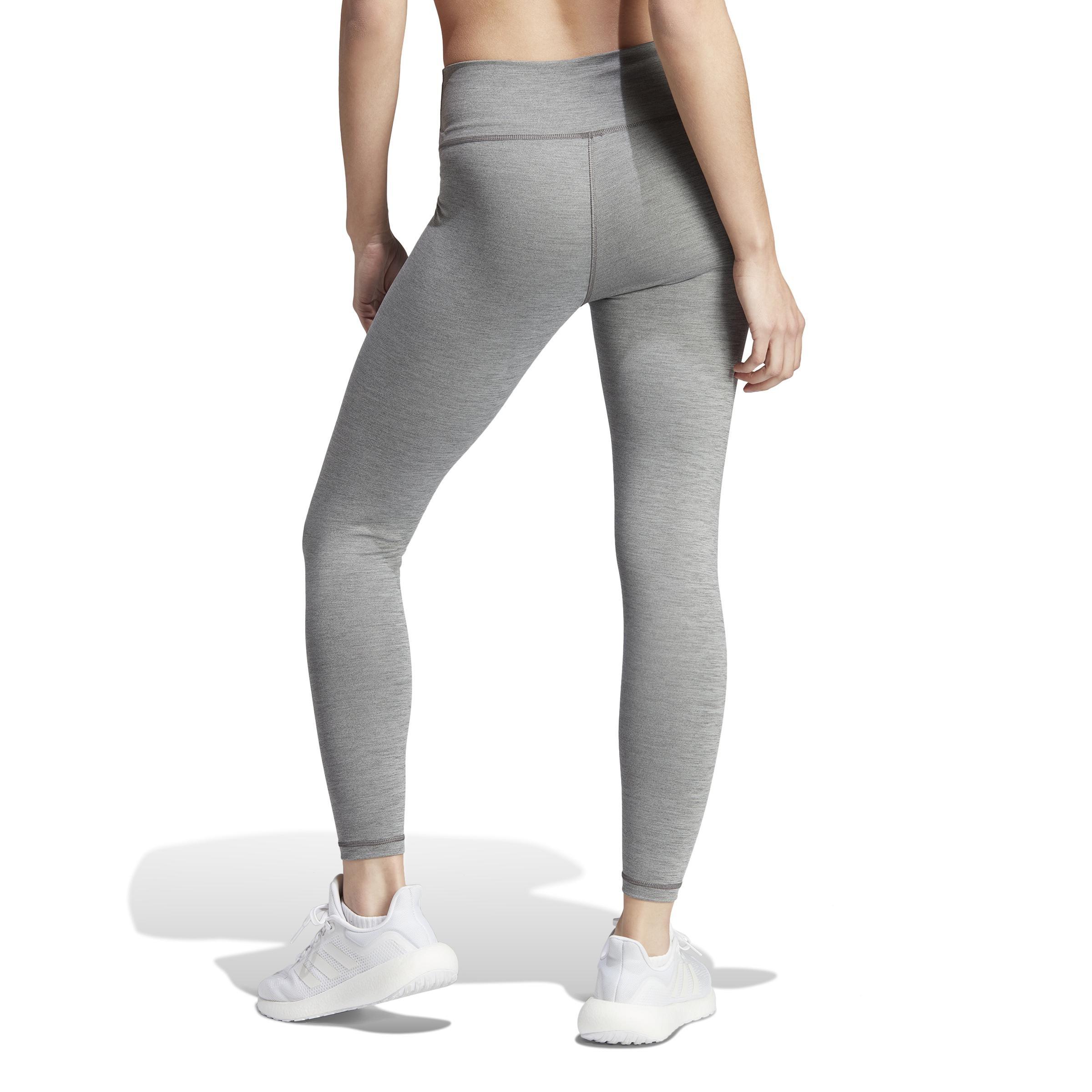 Training Essentials High-Waisted 7/8 Leggings, Grey, , large image number 2