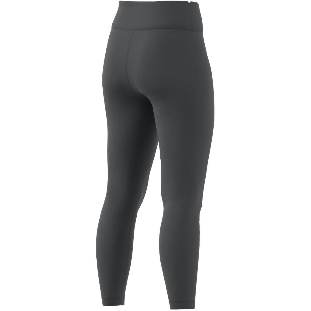Training Essentials High-Waisted 7/8 Leggings, Grey, , large image number 12