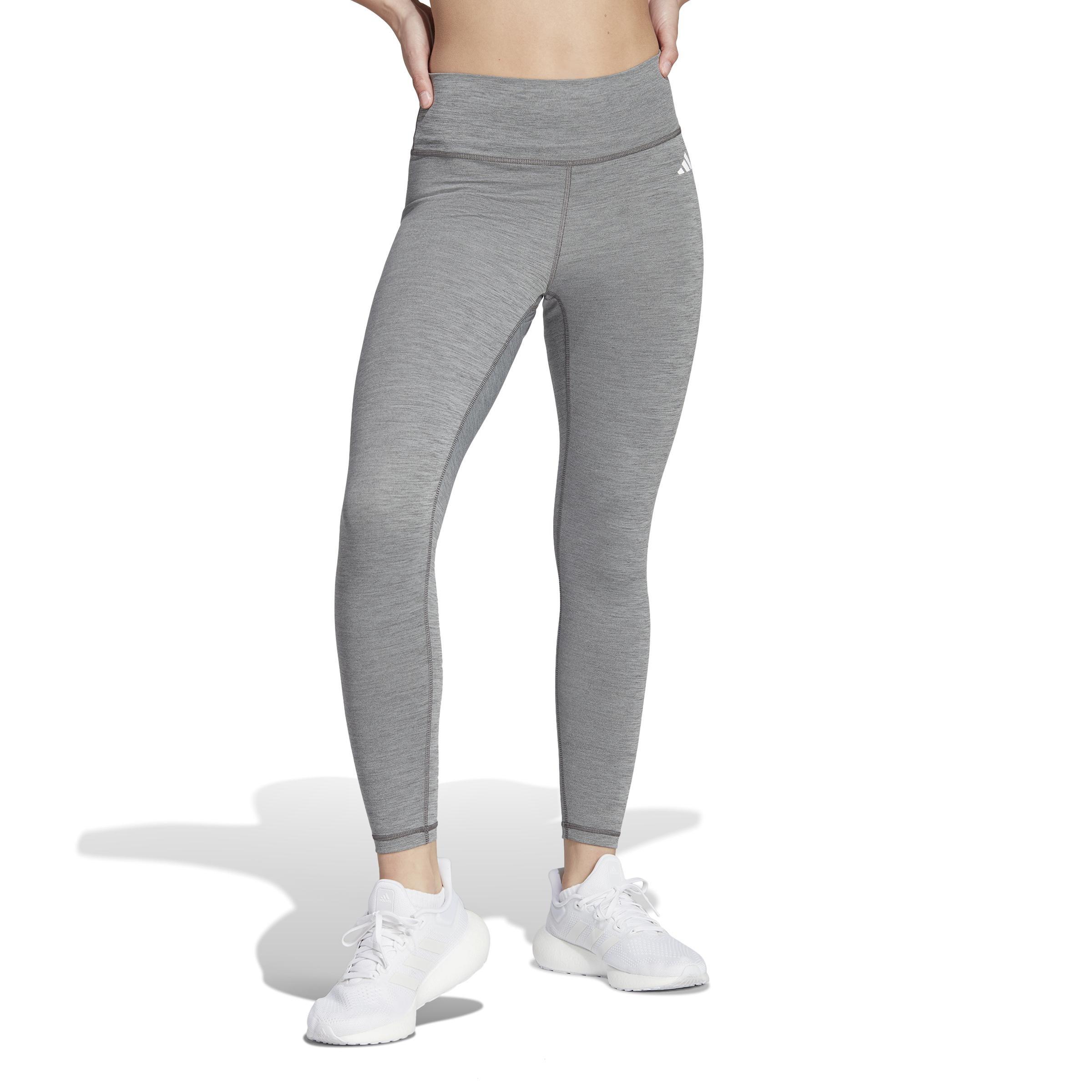 Training Essentials High-Waisted 7/8 Leggings, Grey, , large image number 13