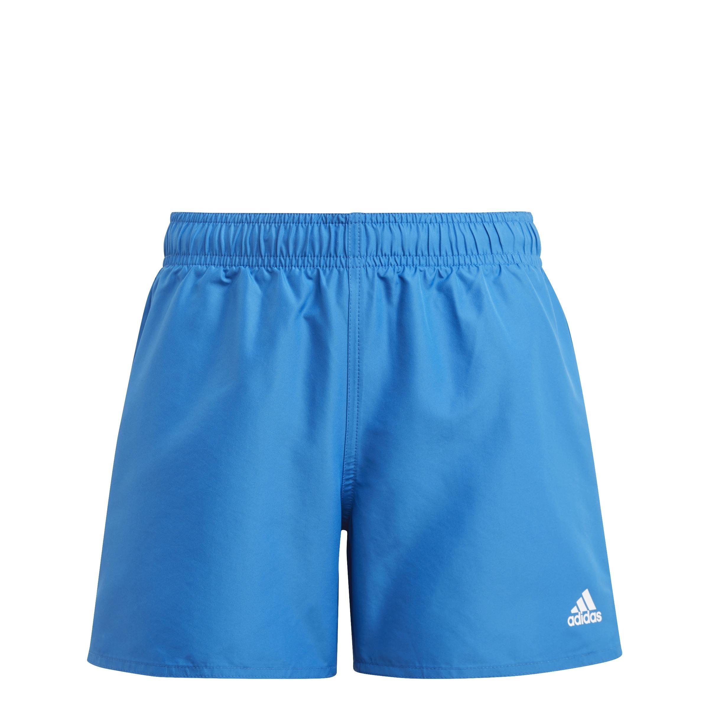 Kids Classic Badge Of Sport Swim Shorts, Blue, , large image number 0