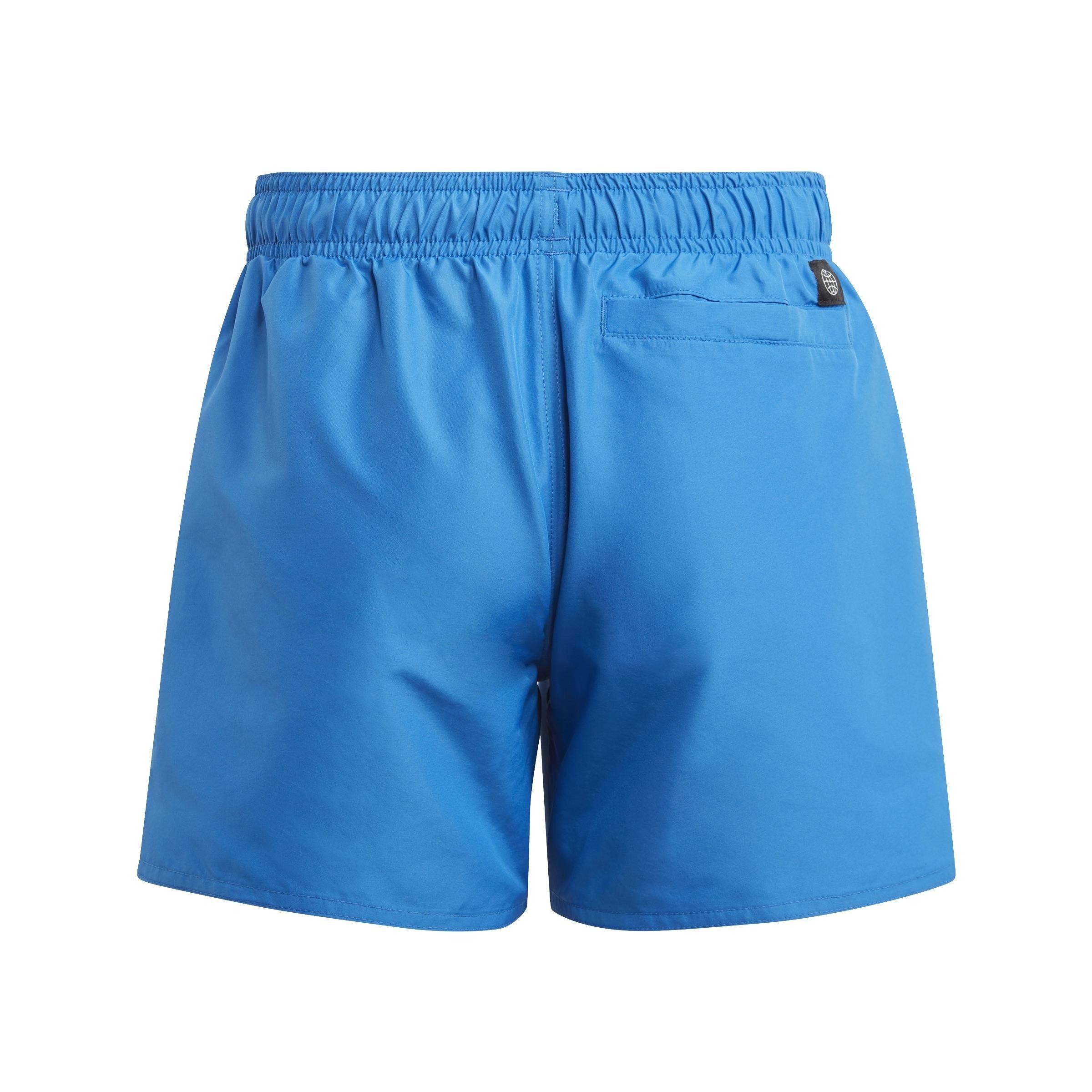 Kids Classic Badge Of Sport Swim Shorts, Blue, , large image number 2