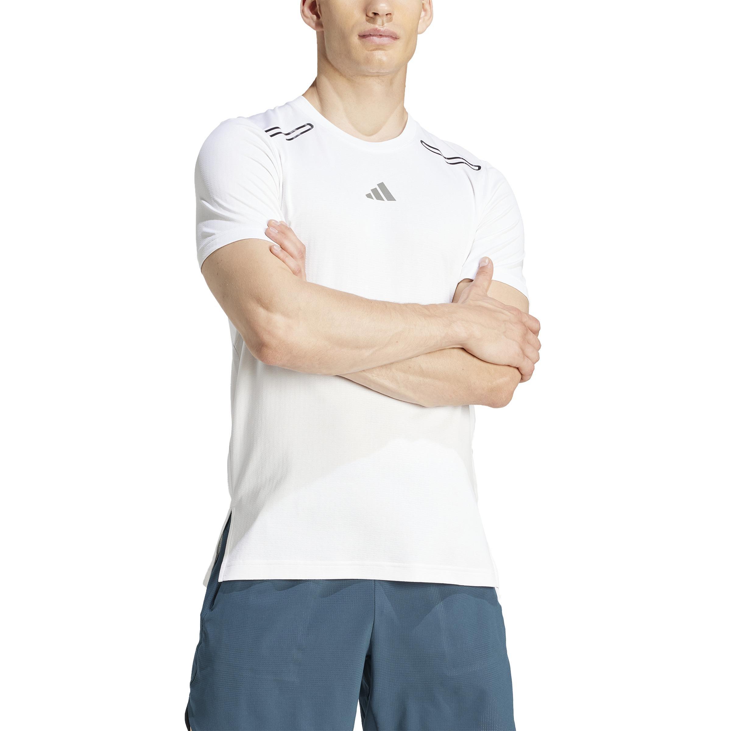 Heat.Rdy Hiit Elevated Training T-Shirt, White, A901_ONE, large image number 0