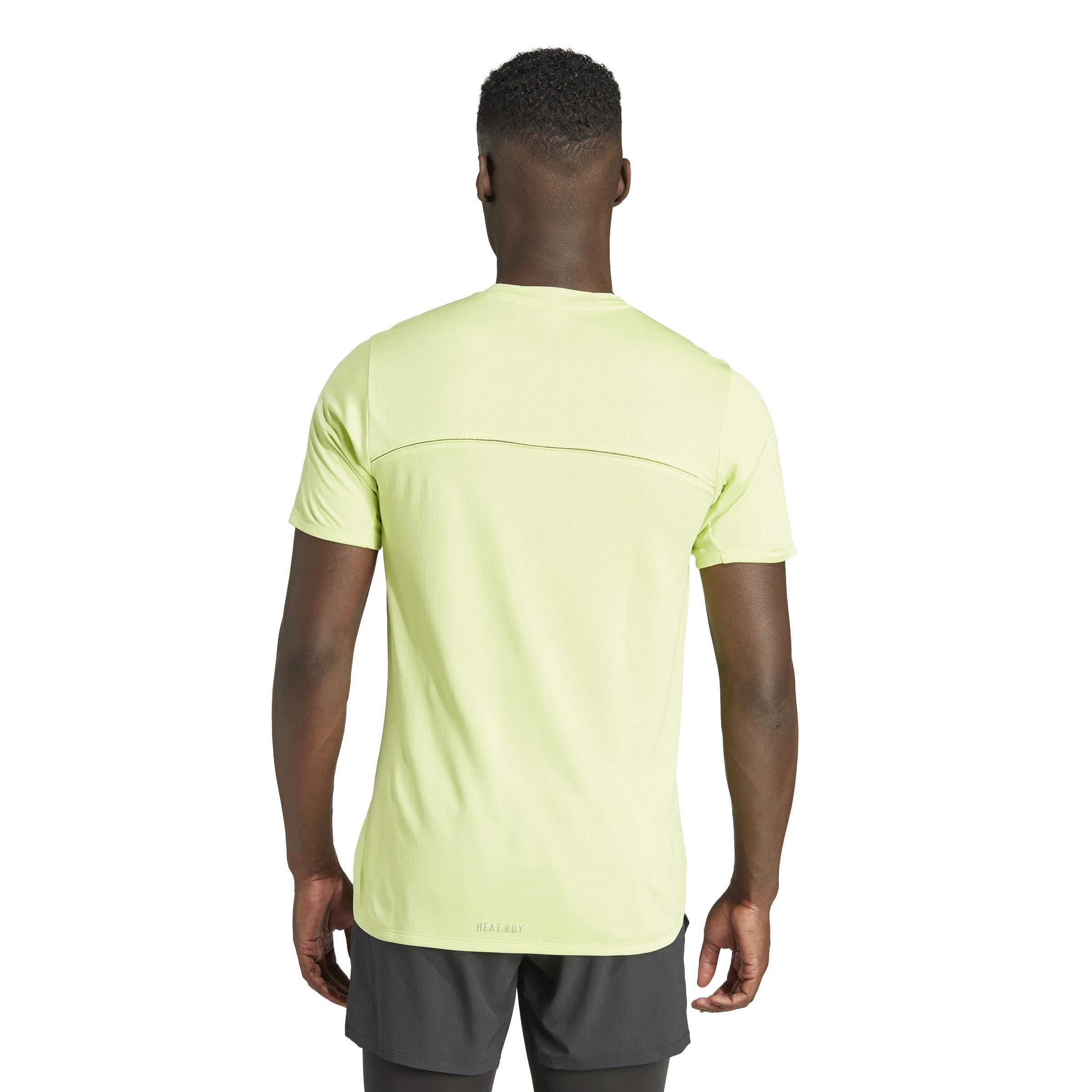 Designed 4 Training Heat.Rdy Hiit T-Shirt, Green, A901_ONE, large image number 3