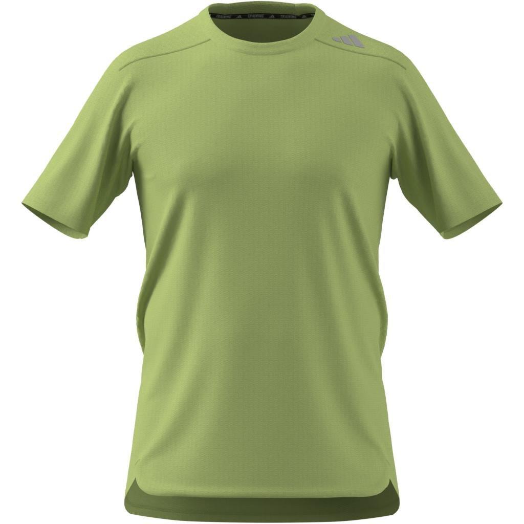 Designed 4 Training Heat.Rdy Hiit T-Shirt, Green, A901_ONE, large image number 6