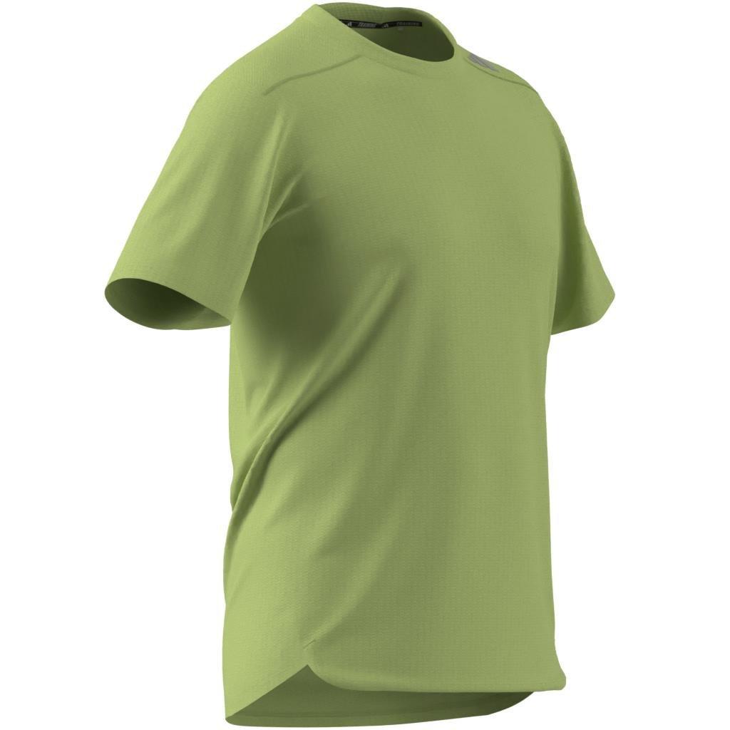 Designed 4 Training Heat.Rdy Hiit T-Shirt, Green, A901_ONE, large image number 7