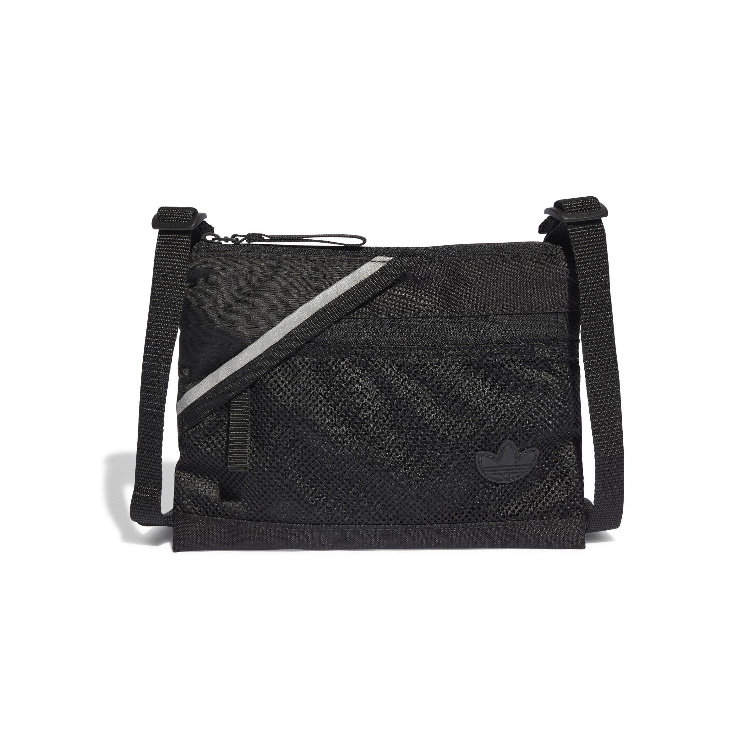 Unisex Adicolor Sacoche Bag, Black, A901_ONE, large image number 1