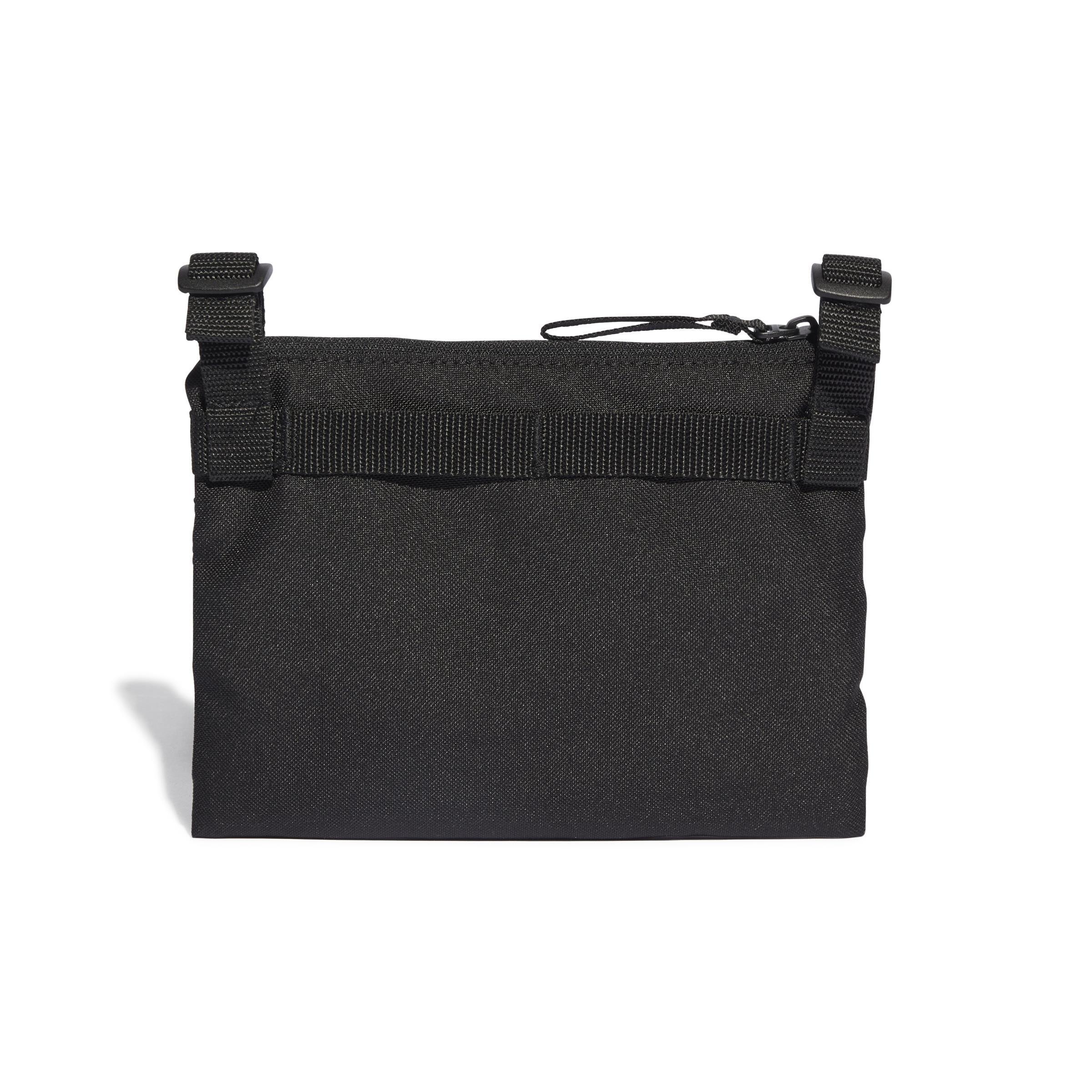 Unisex Adicolor Sacoche Bag, Black, A901_ONE, large image number 3