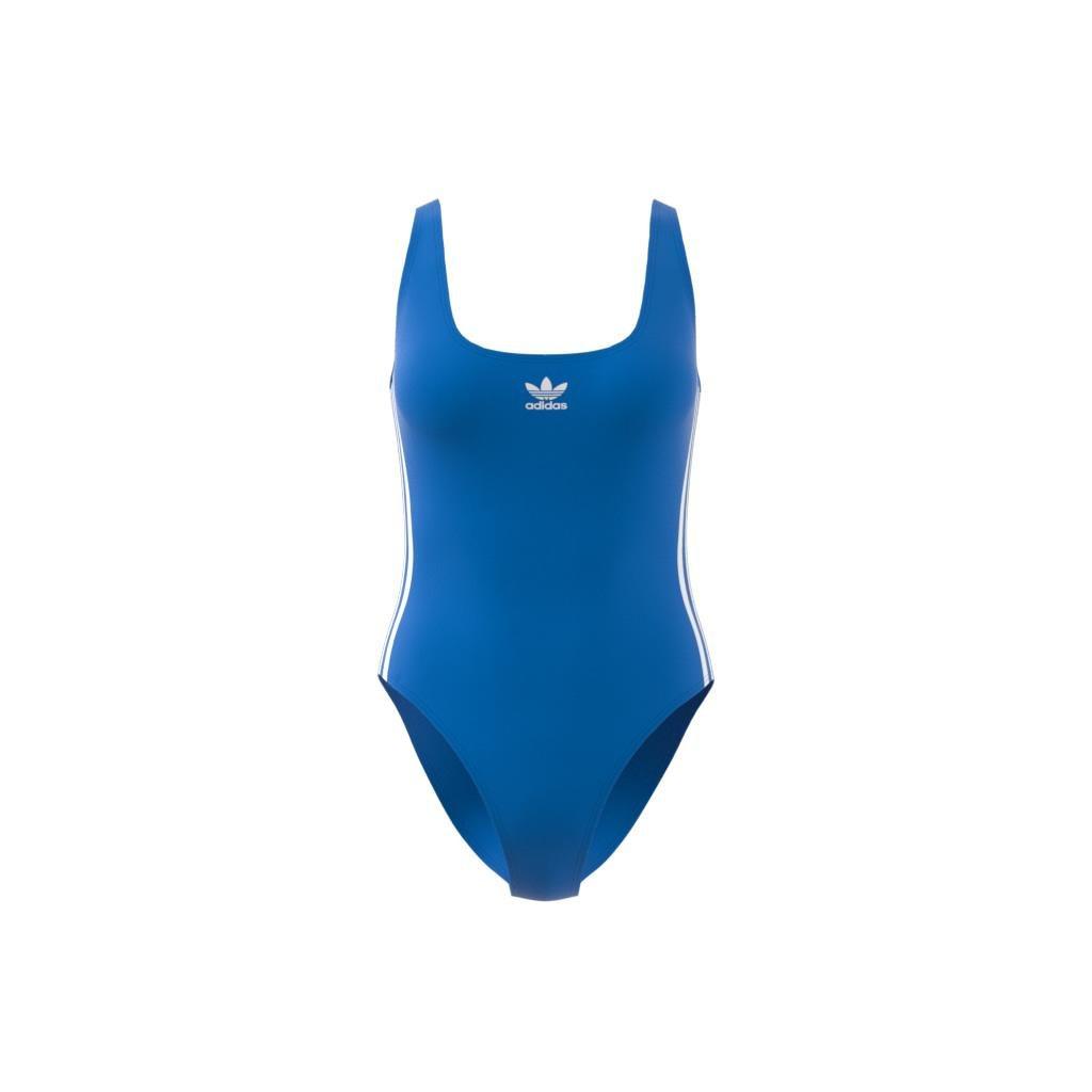 Adicolor 3-Stripes Swimsuit, Blue, , large image number 9