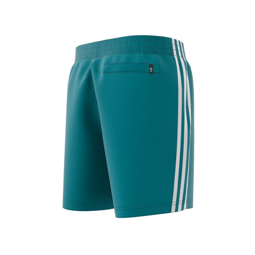 Originals Adicolor 3-Stripes Swim Shorts, Turquoise, A901_ONE, large image number 8